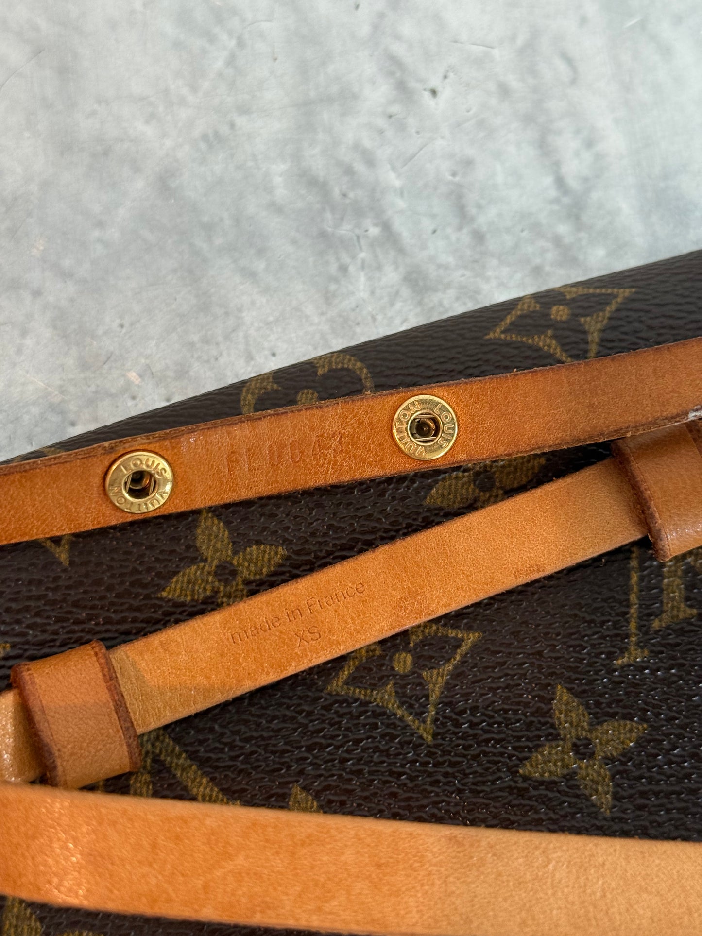 Pre-owned Authentic Louis Vuitton Monogram Florentine Waist Bag