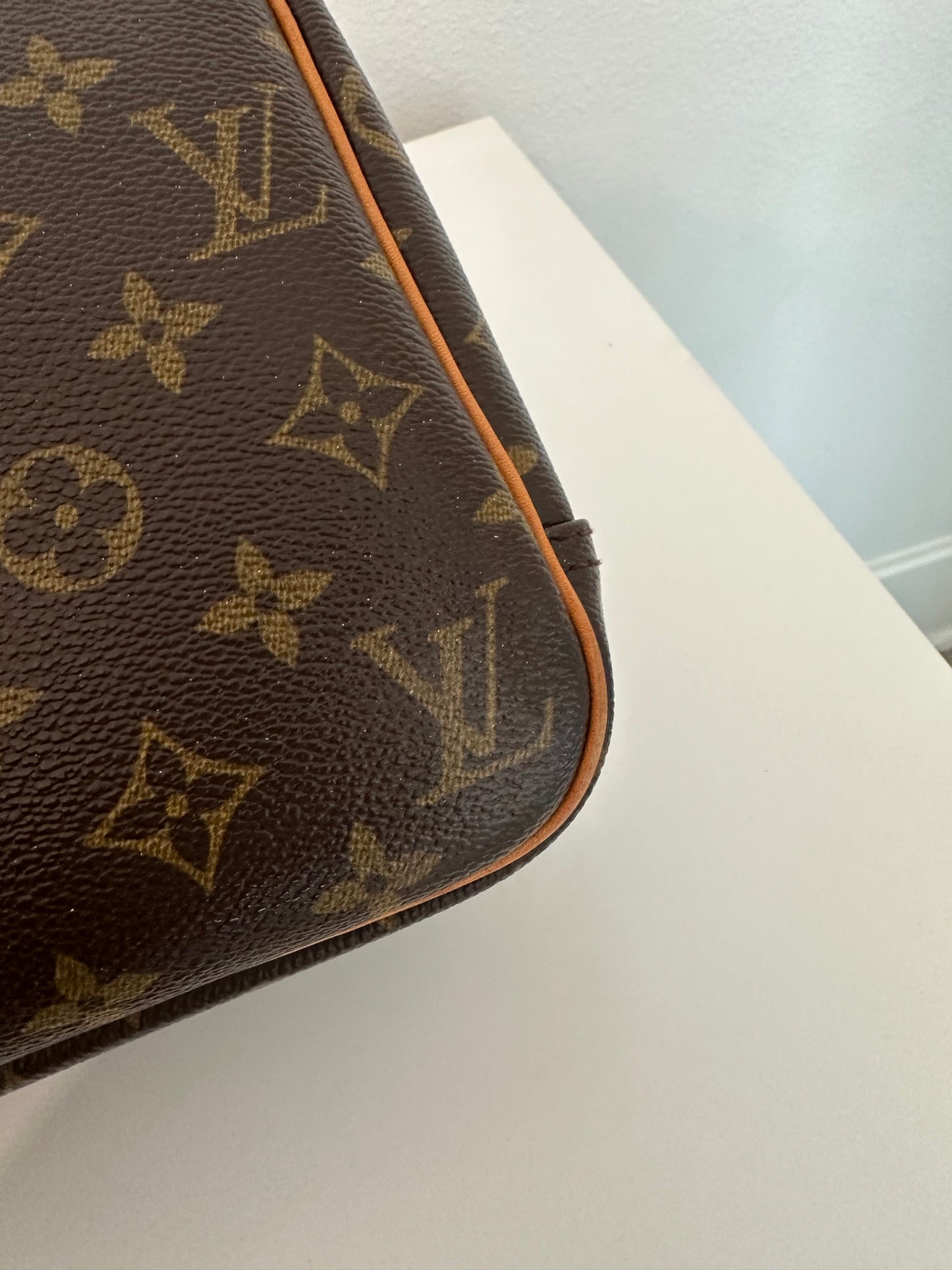 Pre-owned Louis Vuitton Trouville Monogram Handbag