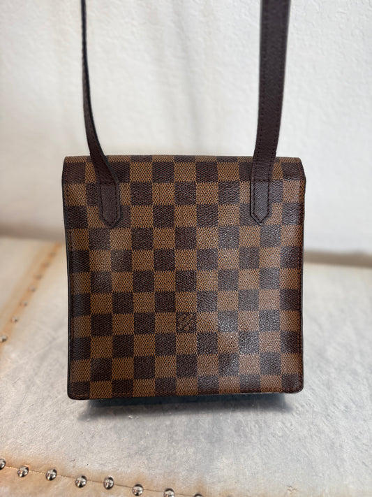 Pre-owned Authentic Louis Vuitton Pimlico Damier Ebene Shoulder / Crossbody Bag