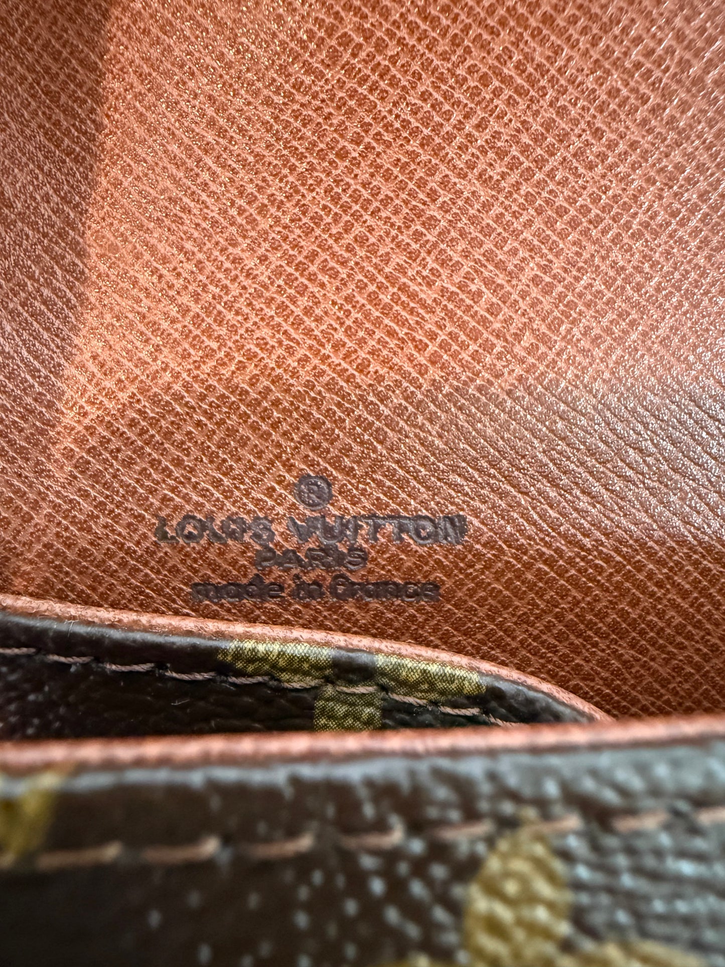 Pre-owned Authentic Louis Vuitton Monogram Dame Clutch Handbag