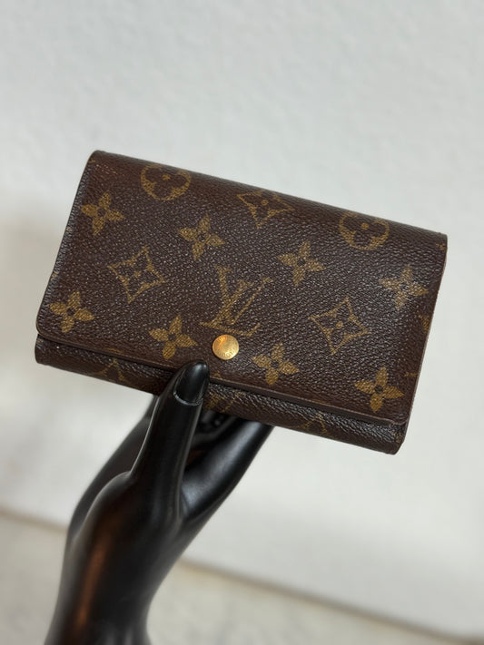Pre-owned Authentic Louis Vuitton Porte Monnaie Monogram Billet Wallet