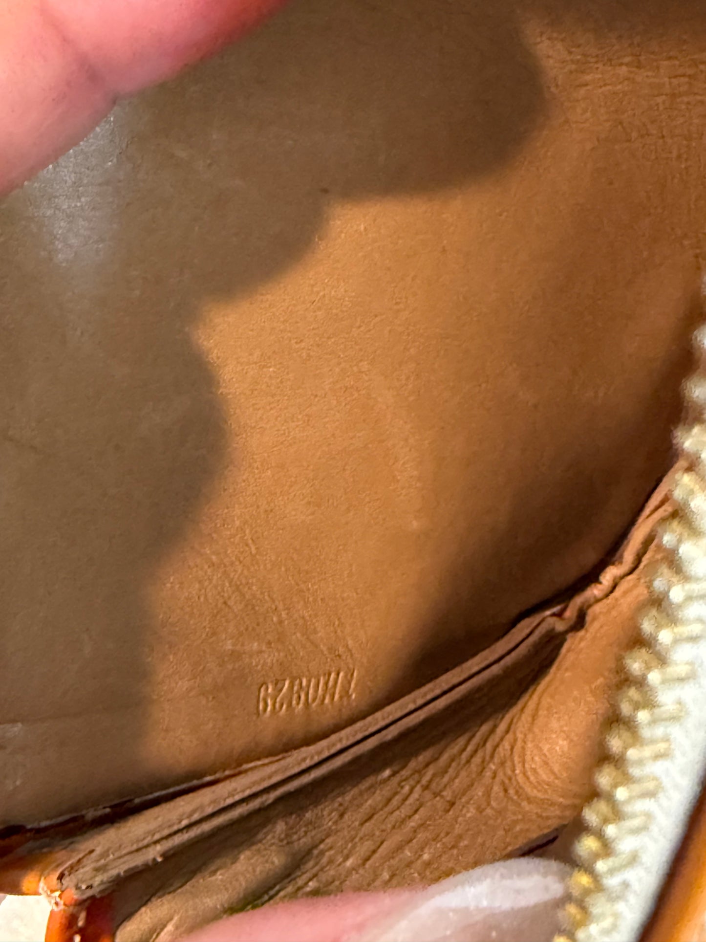 Pre-owned Authentic Louis Vuitton Vernis Lexington Pochette Handbag