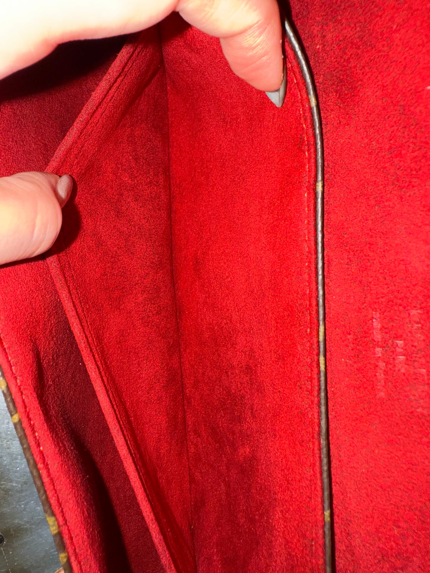Pre-owned Authentic Louis Vuitton Sonatine Monogram Handbag