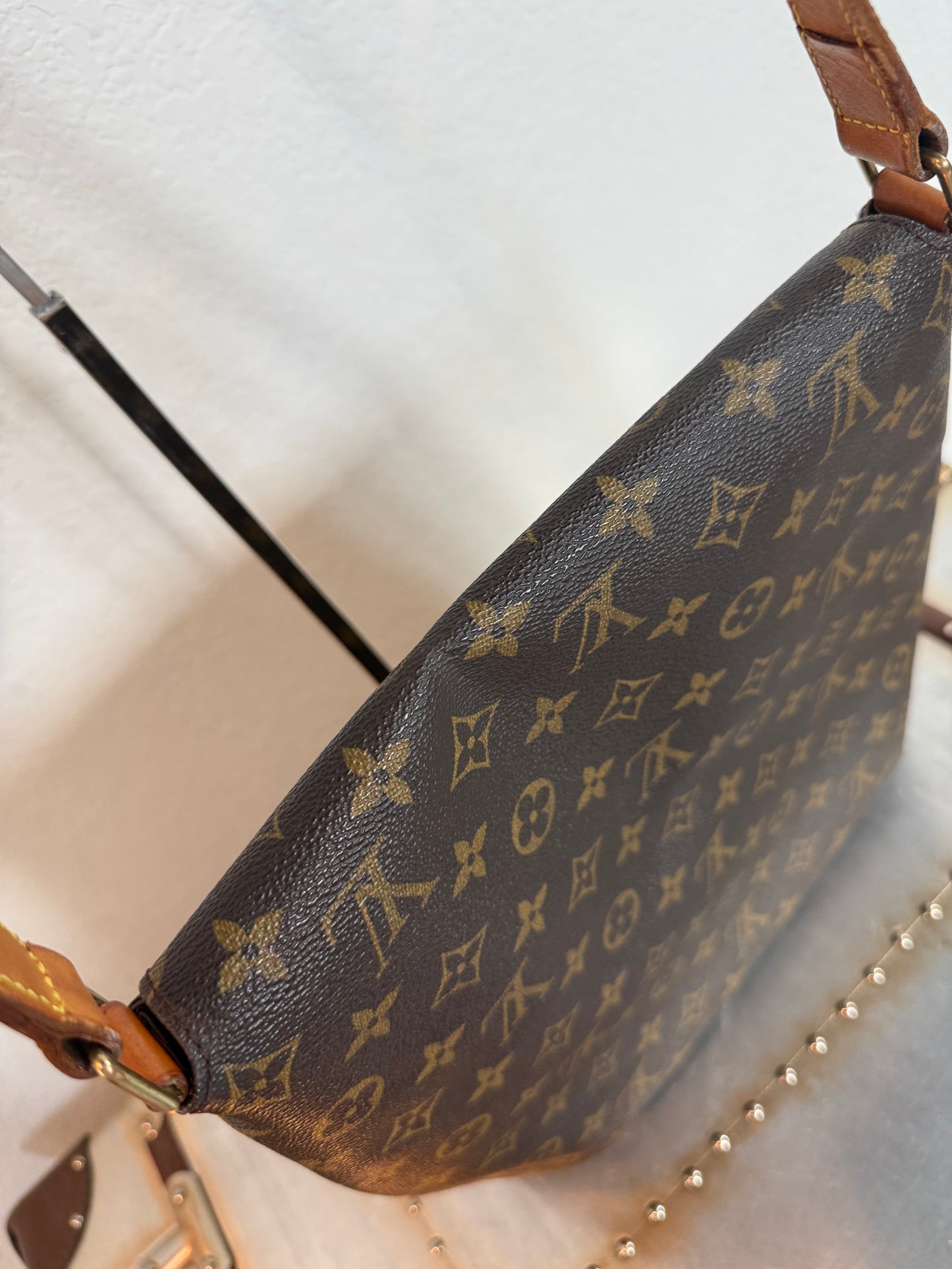 Pre-owned Authentic Louis Vuitton Musette Salsa GM Monogram Shoulder / Crossbody Bag