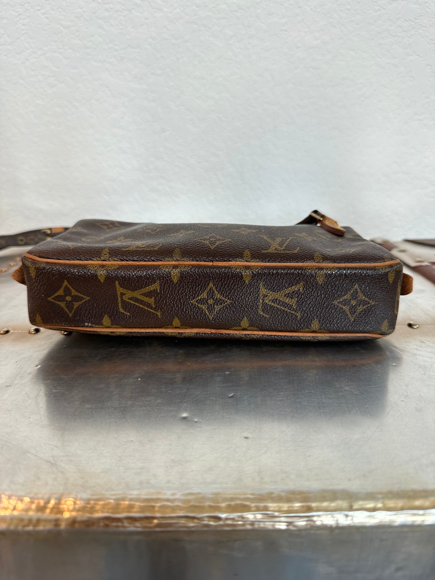 Pre-owned Authentic Louis Vuitton Marly Bandouliere Monogram Crossbody Bag