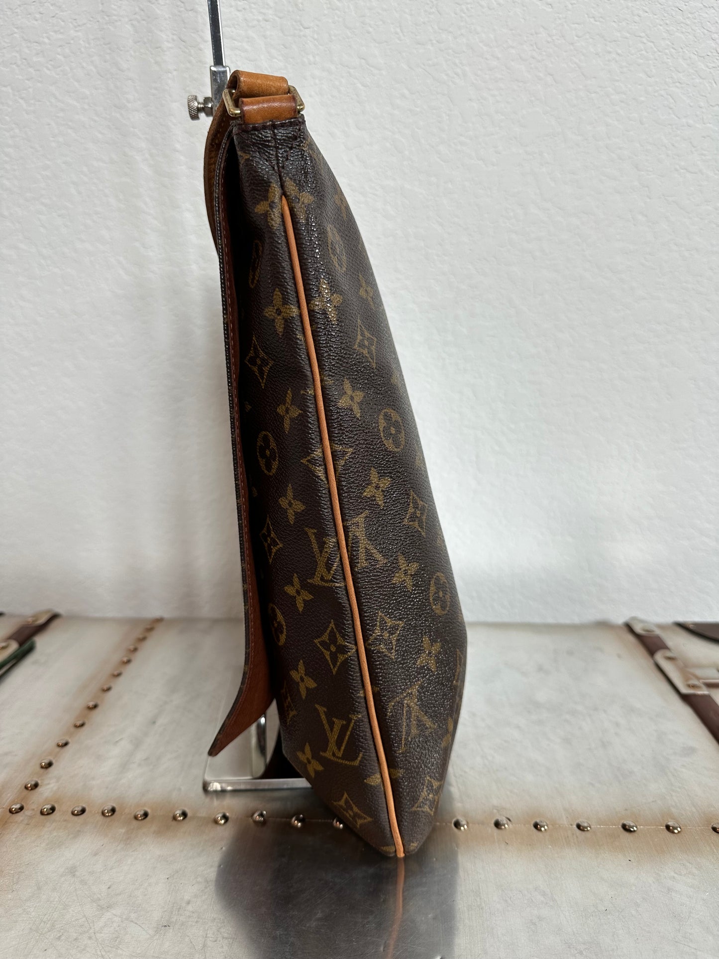Pre-owned Authentic Louis Vuitton Musette Salsa GM Monogram Shoulder / Crossbody Bag