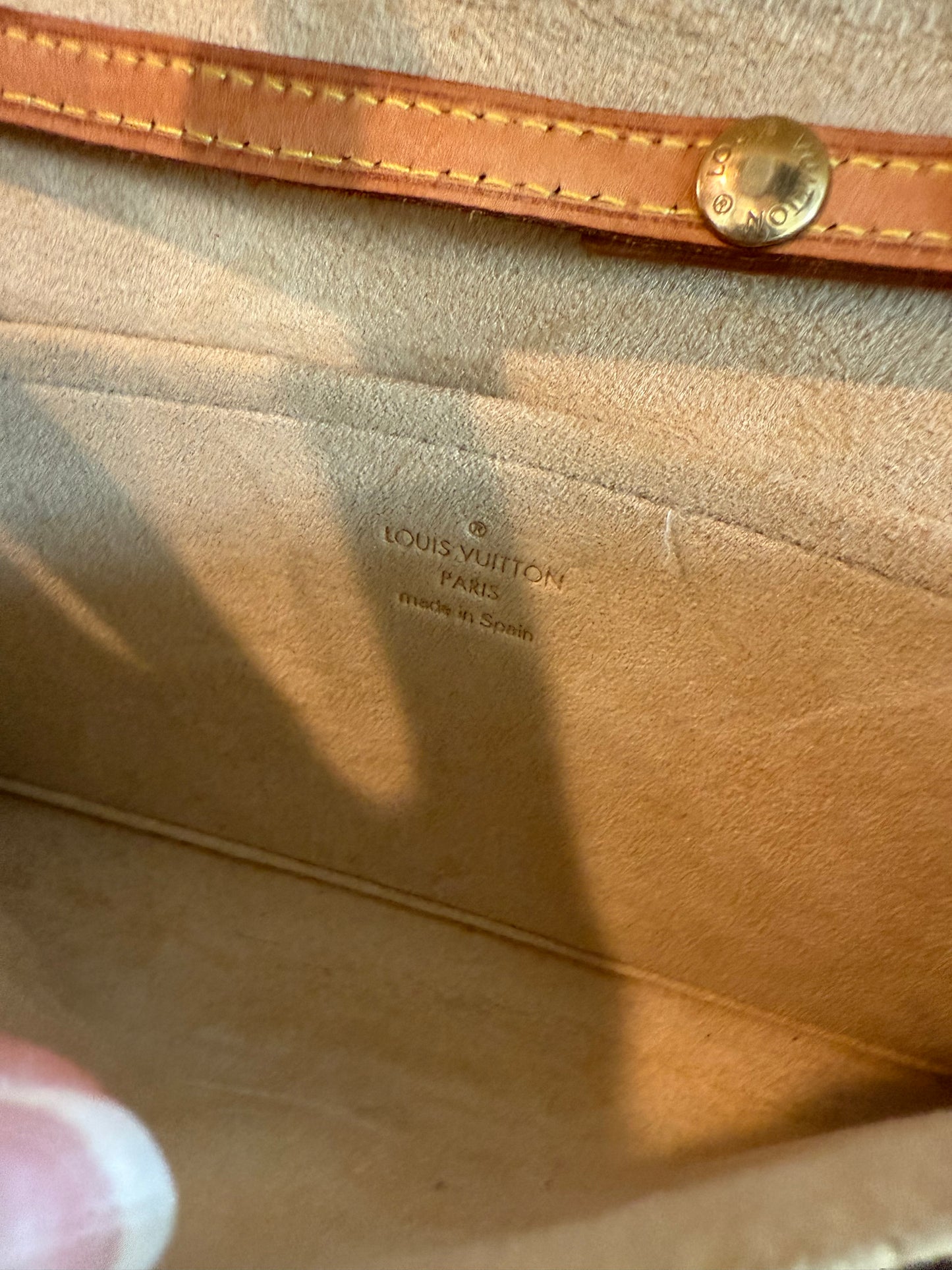 Pre-owned Authentic Louis Vuitton Pochette Twin GM Monogram Shoulder Bag
