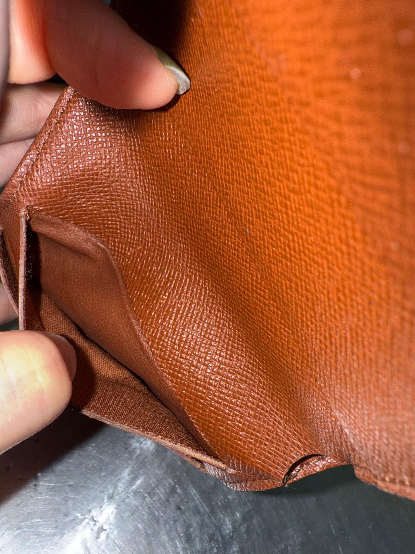 Pre-owned Authentic Louis Vuitton Monogram Compact Zip Wallet