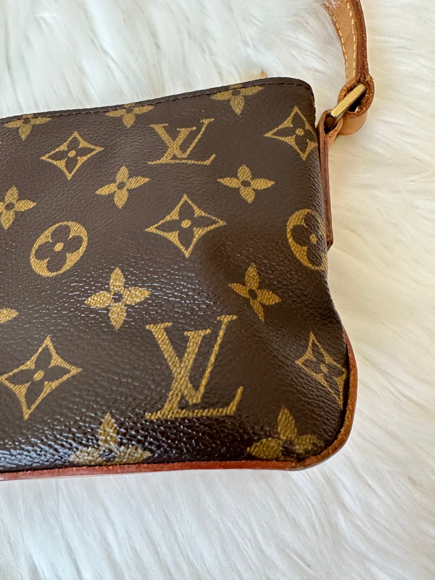 Pre-owned Authentic Louis Vuitton Trotteur Monogram Crossbody Bag