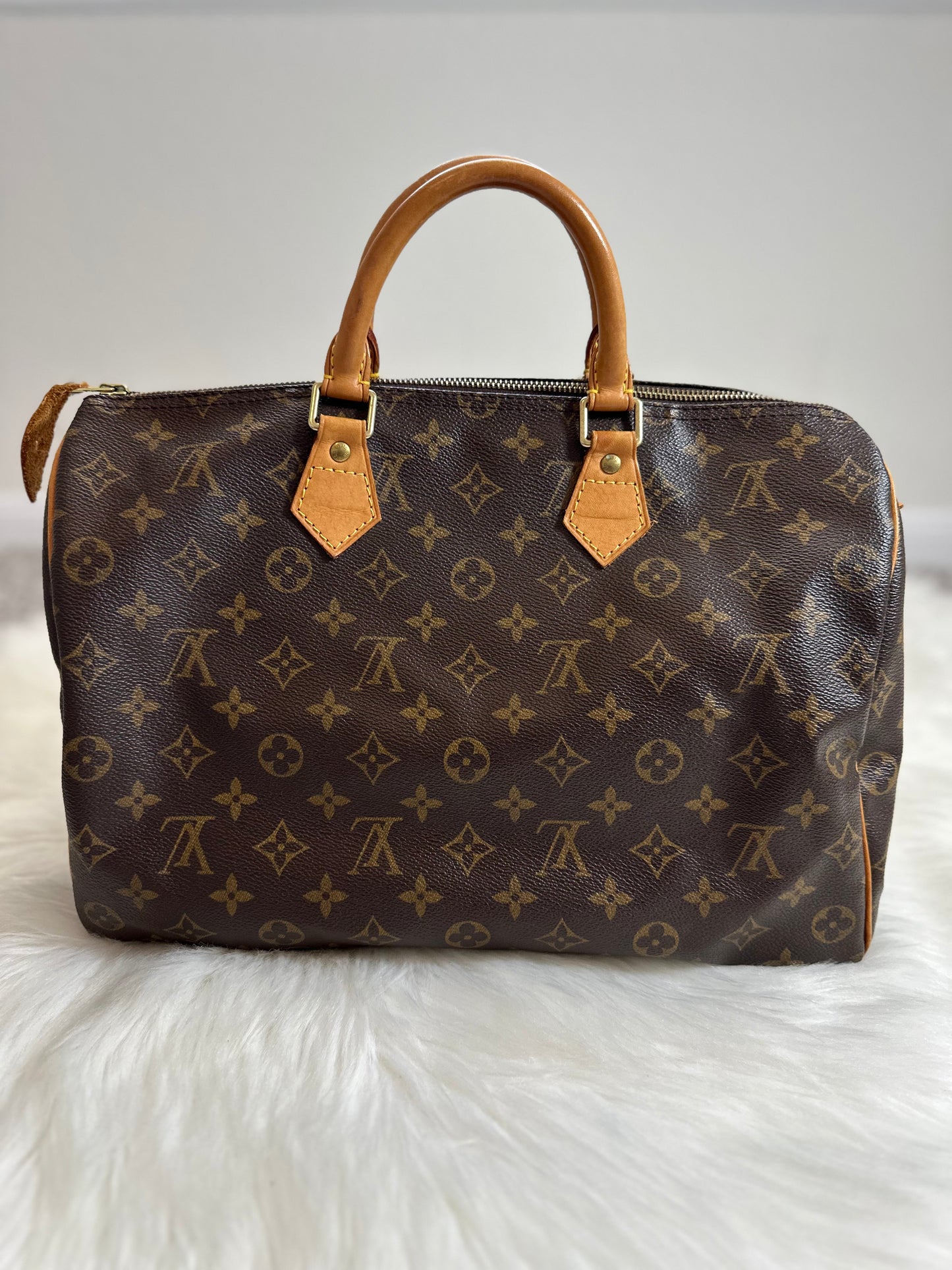 Pre-owned Authentic Louis Vuitton Speedy 30 Monogram Handbag