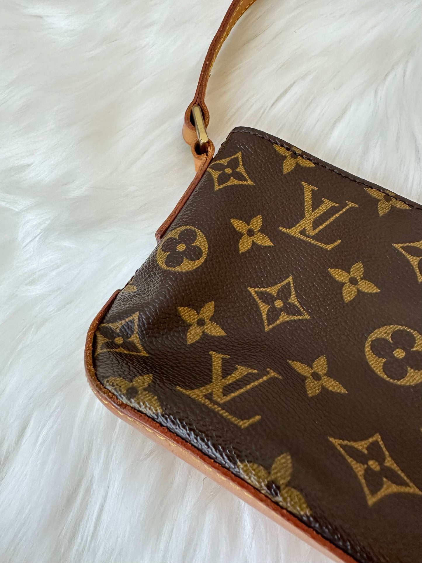Pre-owned Authentic Louis Vuitton Trotteur Monogram Crossbody Bag