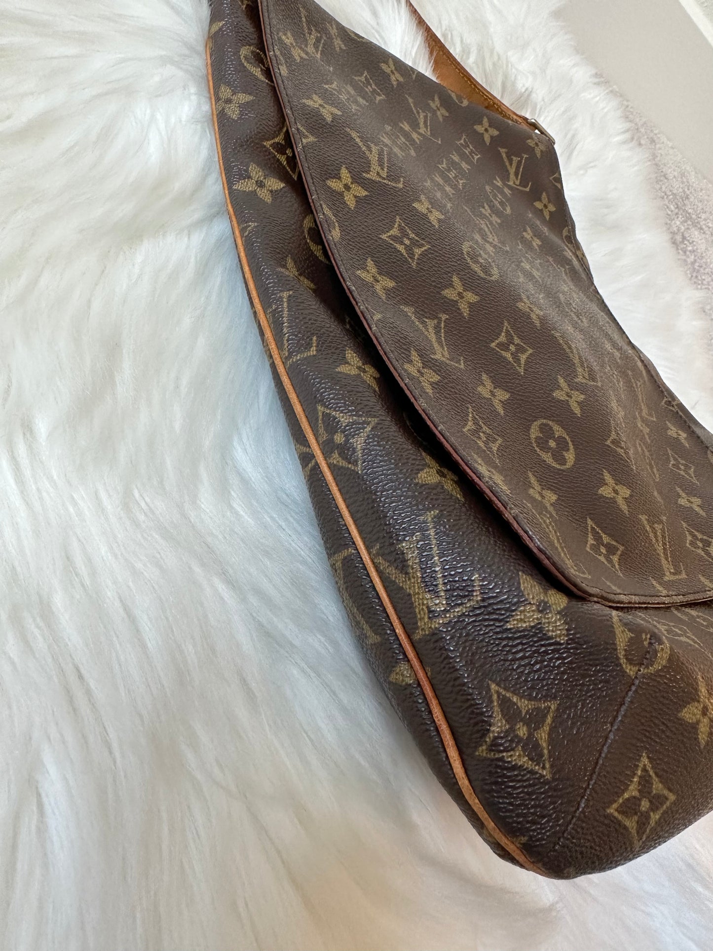 Pre-owned Authentic Louis Vuitton Musette Salsa GM Monogram Shoulder / Crossbody Bag