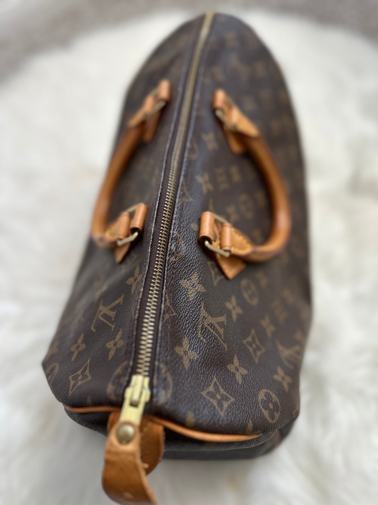 Pre-owned Louis Vuitton Speedy 35 Monogram Handbag