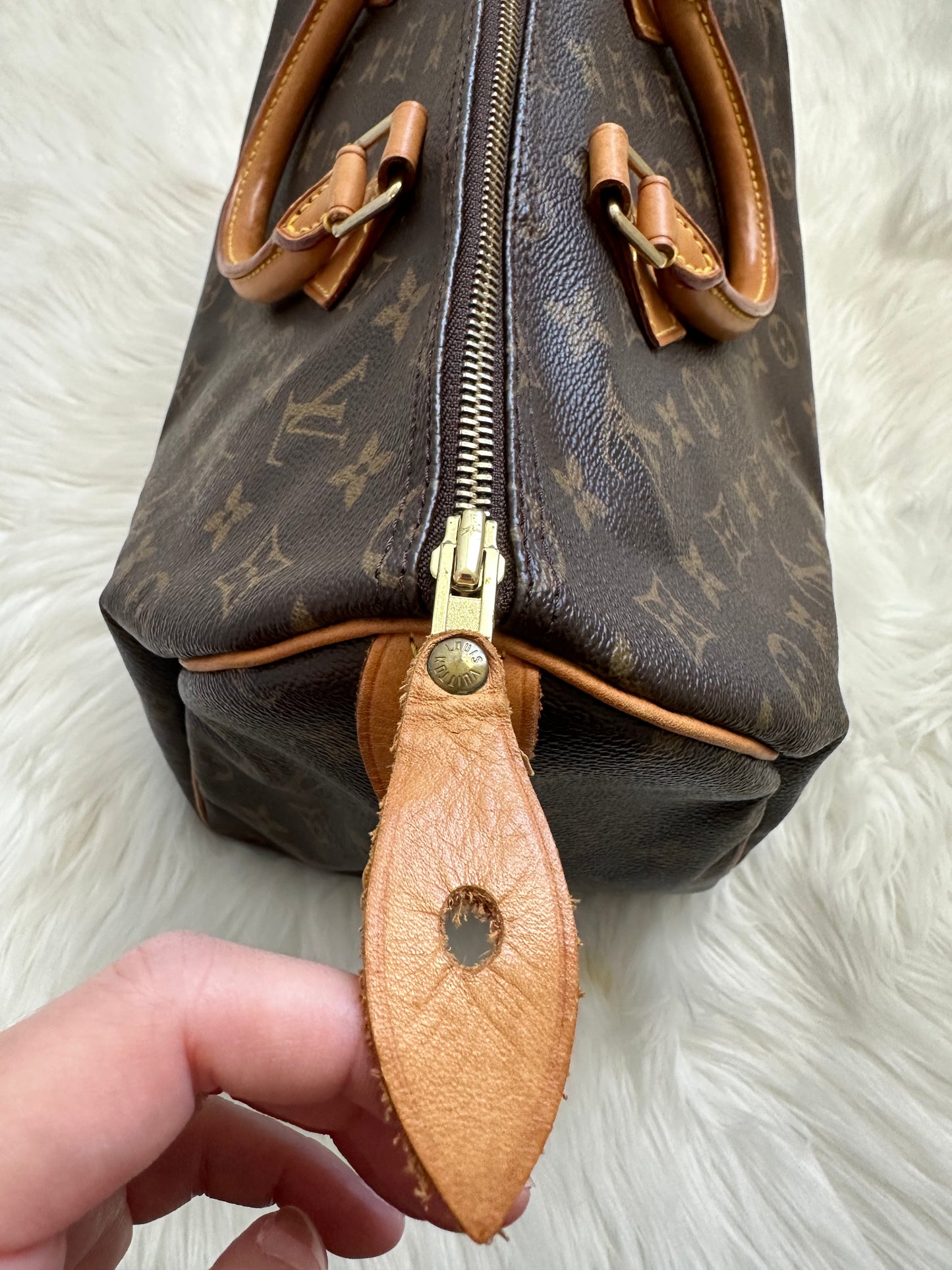 Pre-owned Louis Vuitton Speedy 35 Monogram Handbag