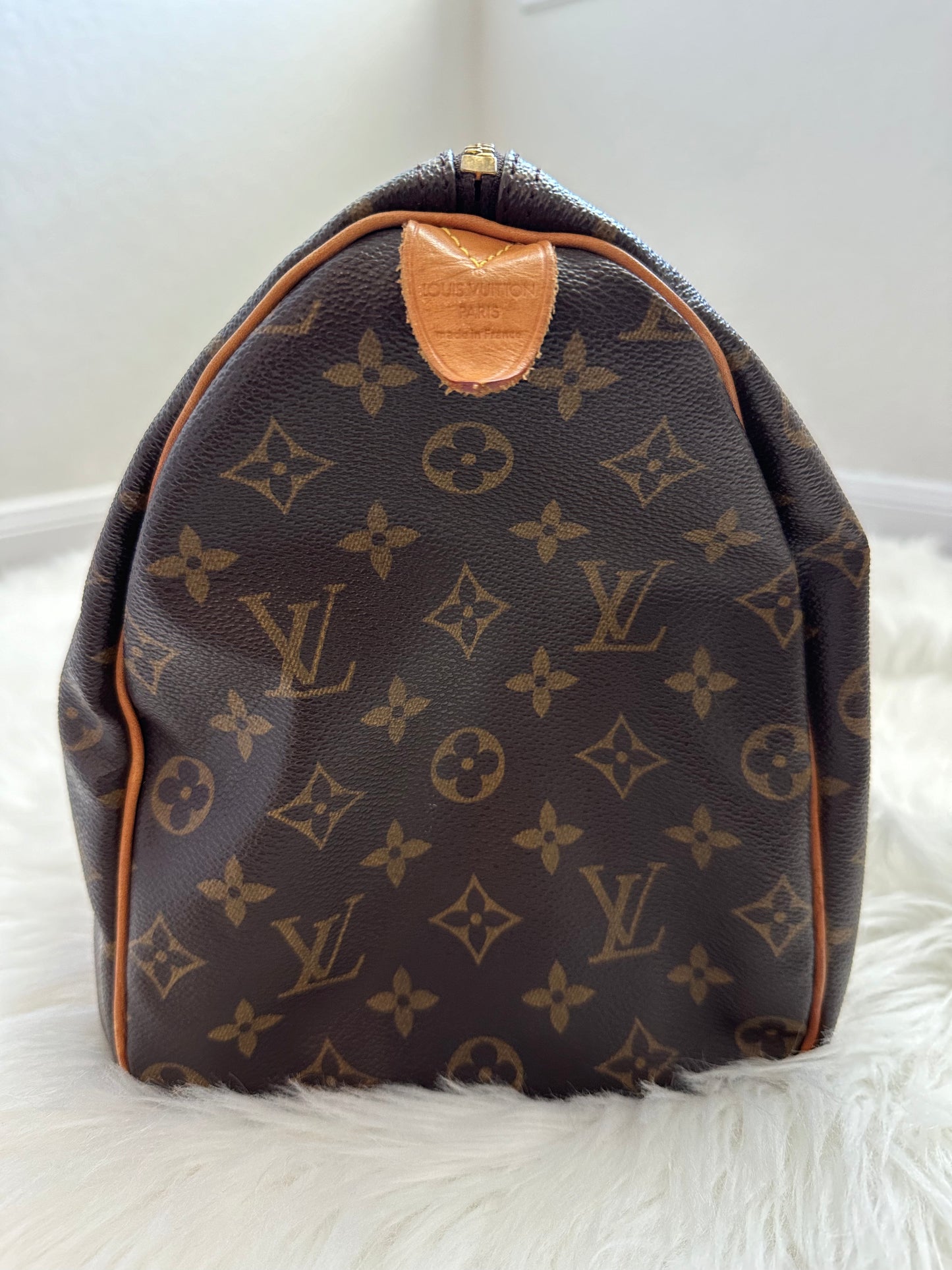 Pre-owned Louis Vuitton Speedy 35 Monogram Handbag