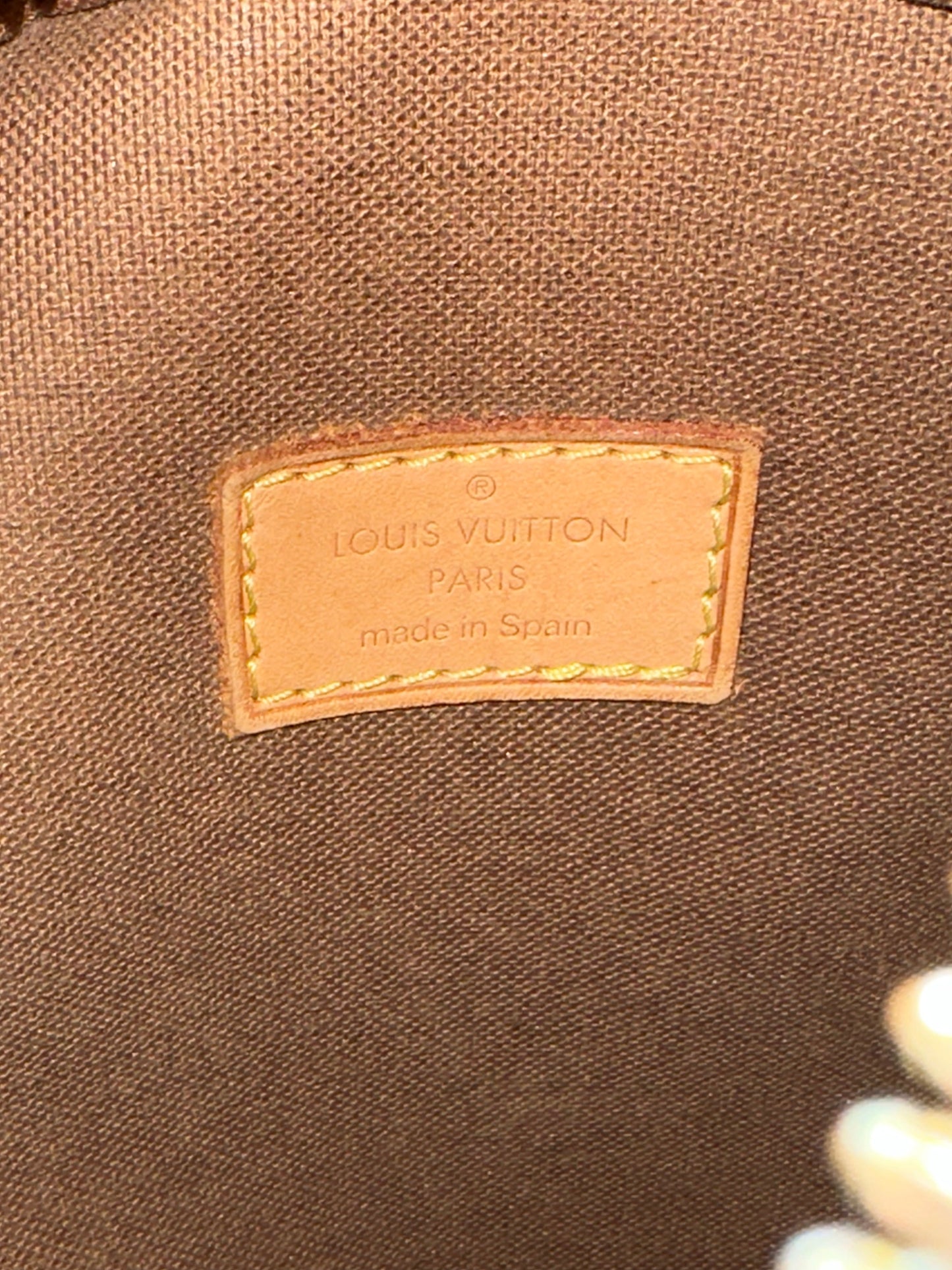 Pre-owned Authentic Louis Vuitton Pochette Gange Monogram Bum Bag