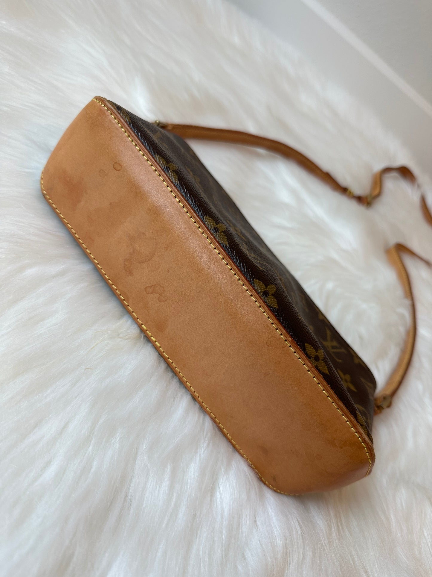 Pre-owned Authentic Louis Vuitton Trotteur Monogram Crossbody Bag