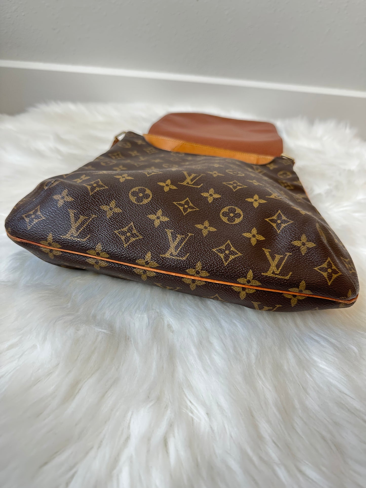 Pre-owned Authentic Louis Vuitton Musette Salsa GM Monogram Shoulder / Crossbody Bag