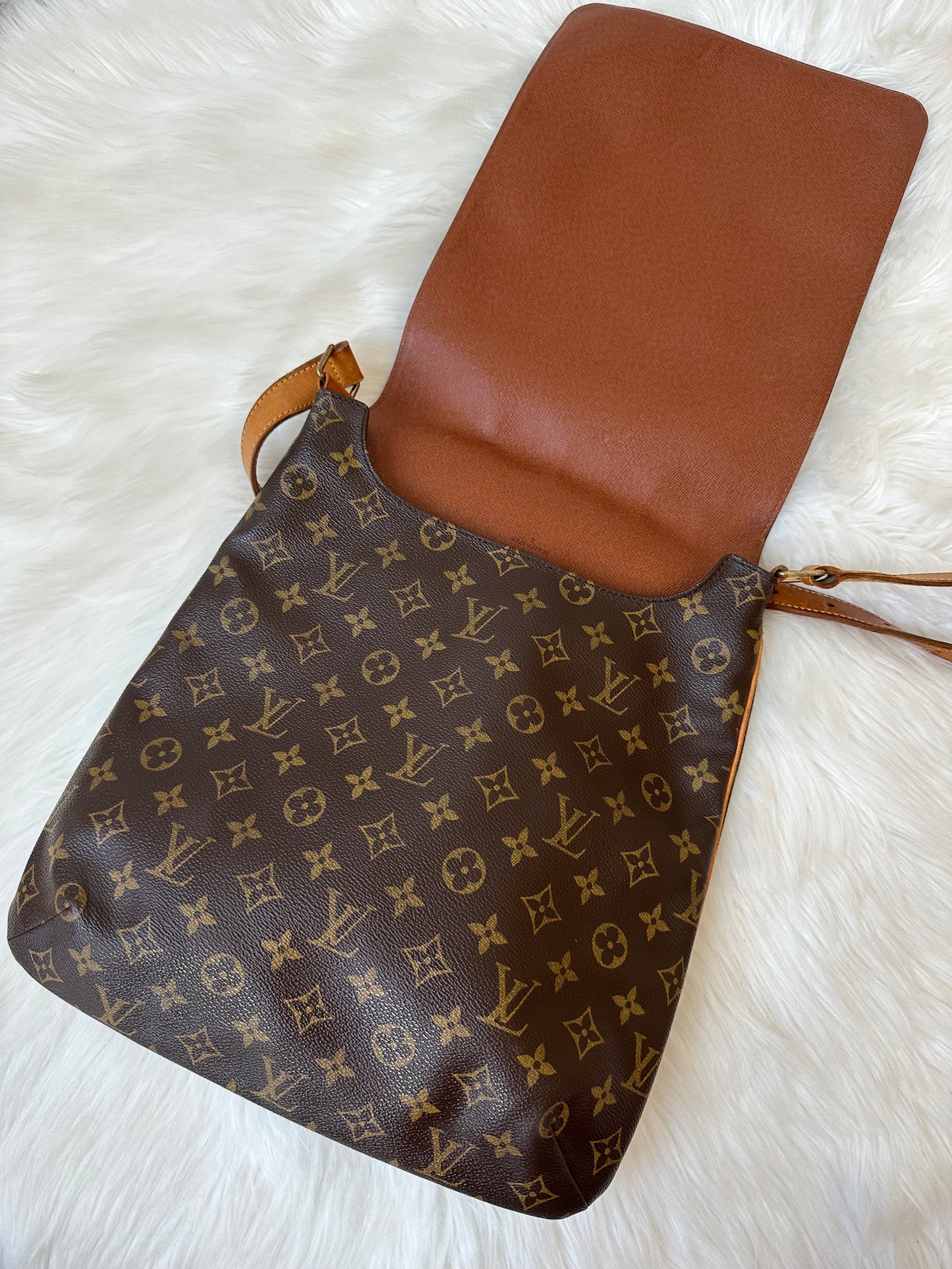 Pre-owned Authentic Louis Vuitton Musette Salsa GM Monogram Shoulder / Crossbody Bag