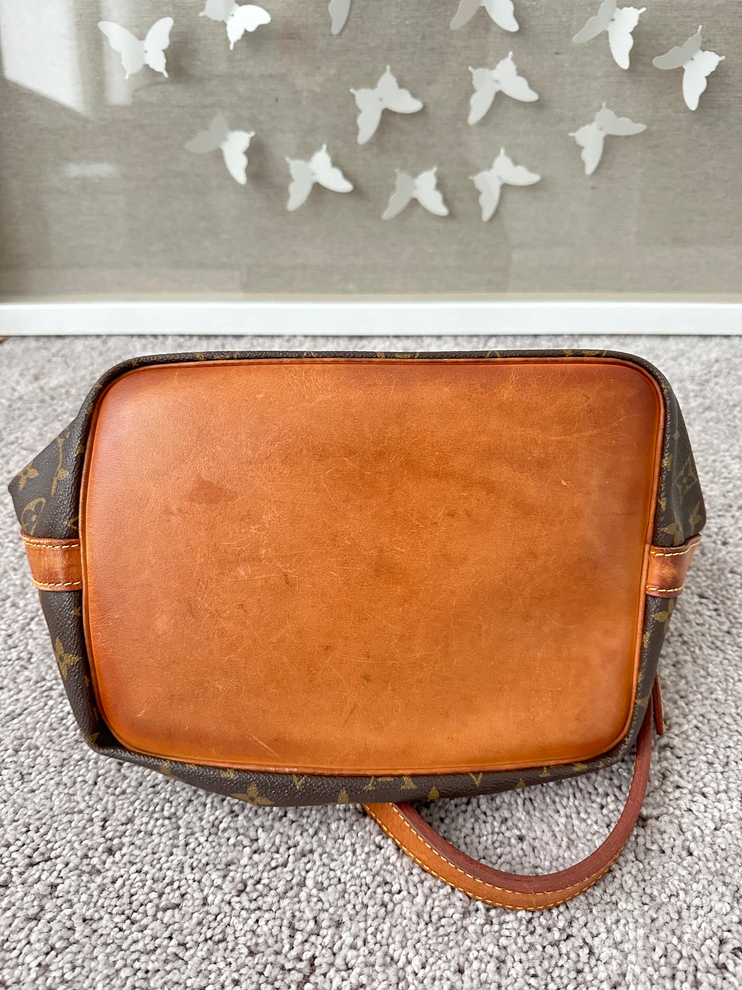 Pre-owned Authentic Louis Vuitton Petite Noe Monogram Shoulder Bag