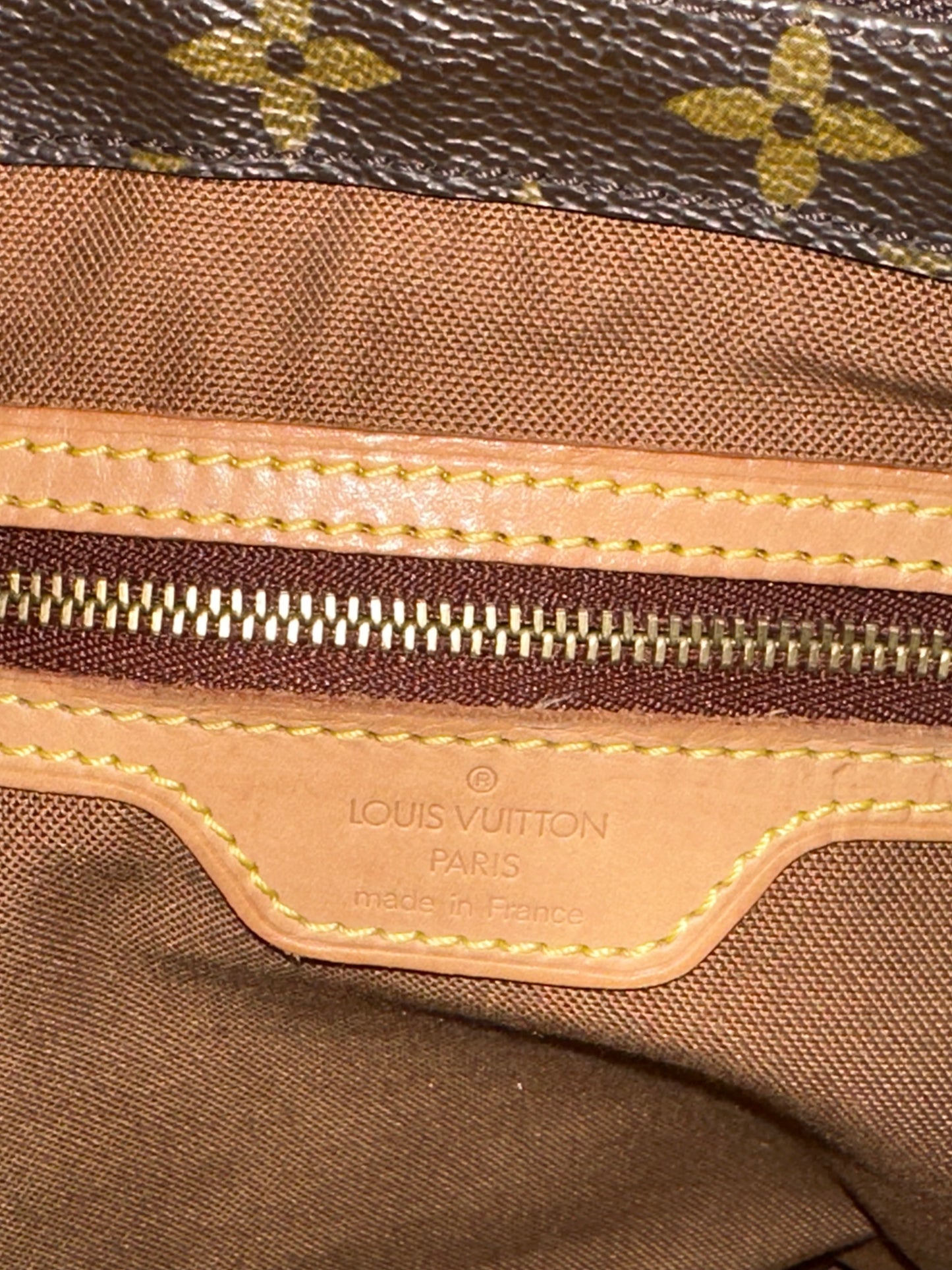 Pre-owned Authentic Louis Vuitton Cabas Piano Monogram Shoulder Bag