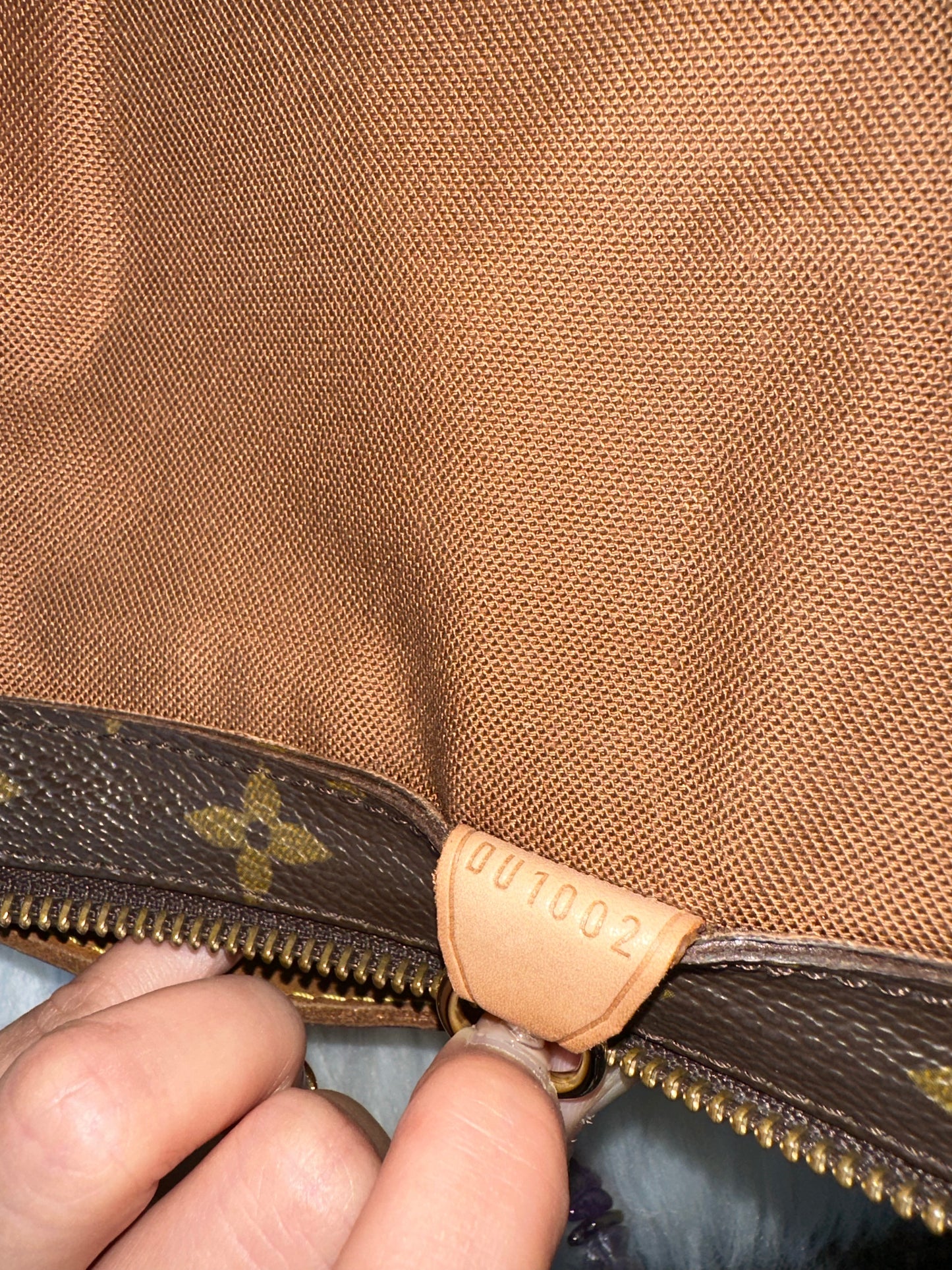 Pre-owned Authentic Louis Vuitton Cabas Piano Monogram Shoulder Bag