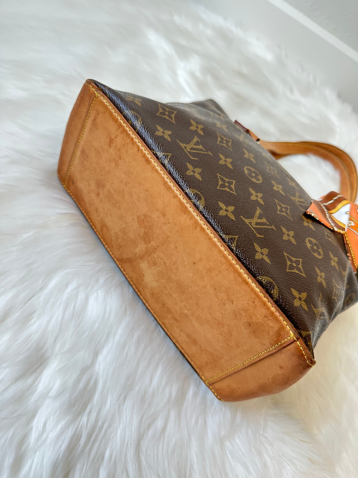 Pre-owned Authentic Louis Vuitton Cabas Piano Monogram Shoulder Bag