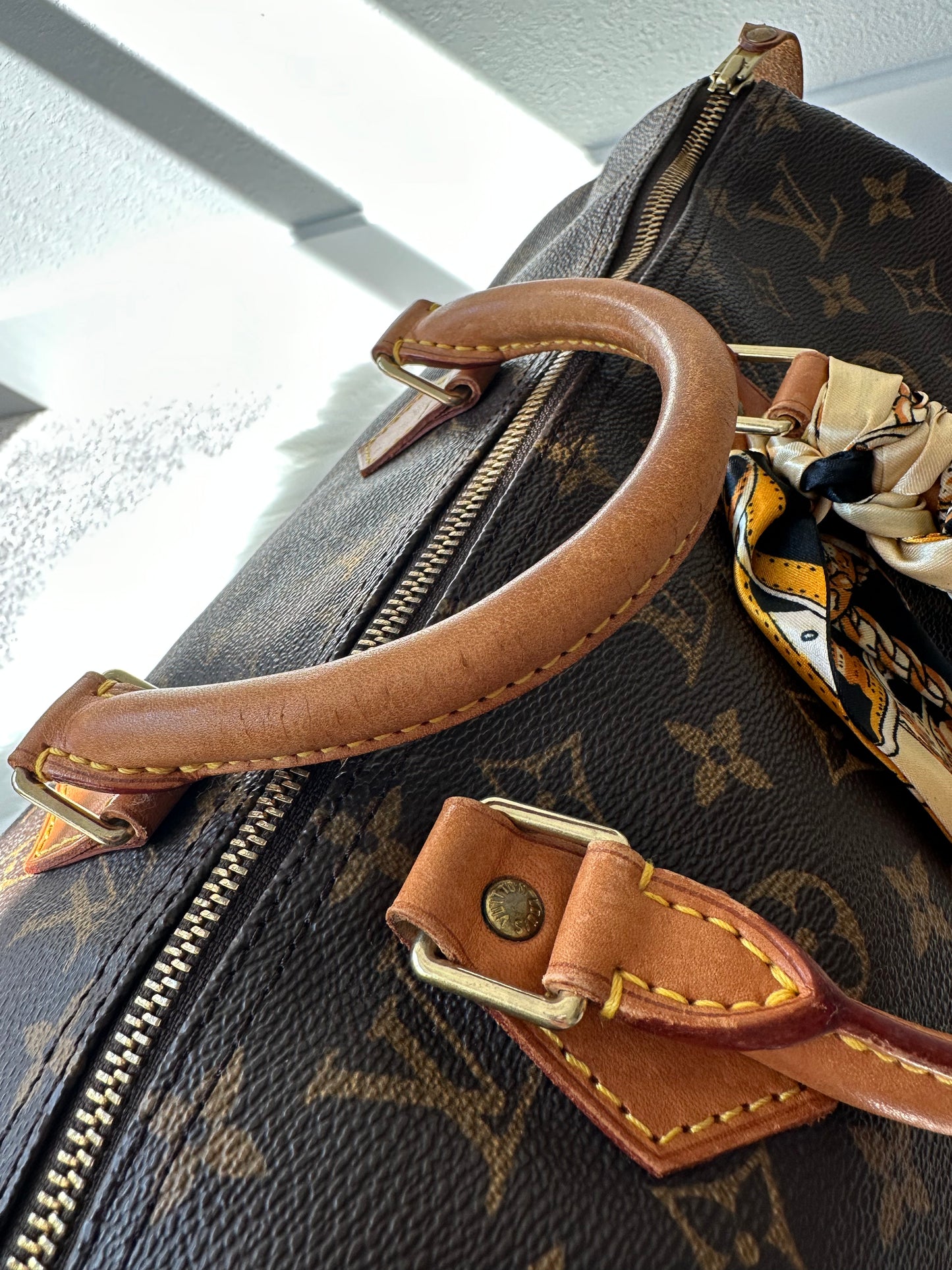 Pre-owned Authentic Louis Vuitton Speedy 40 Monogram Handbag