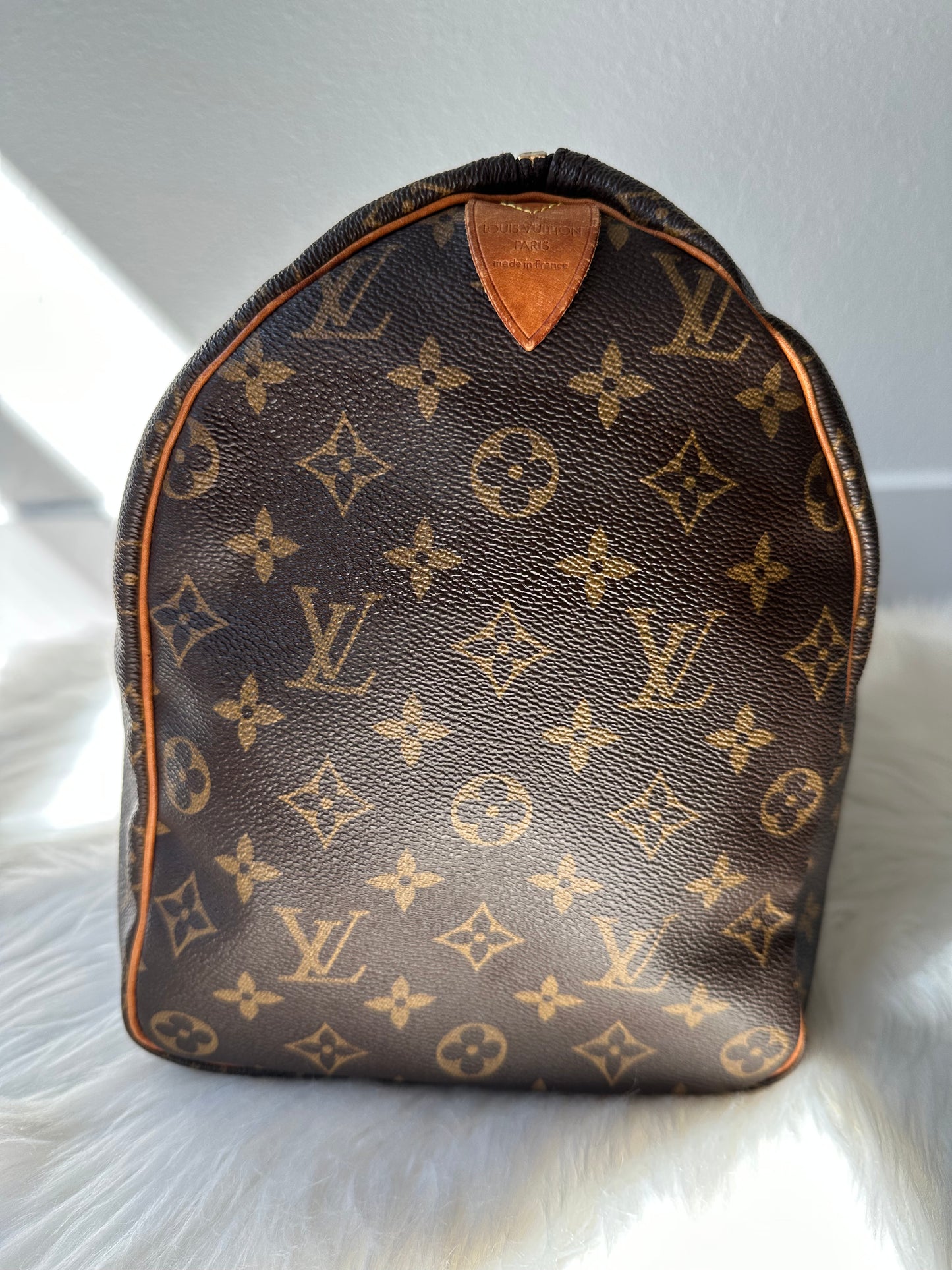 Pre-owned Authentic Louis Vuitton Speedy 40 Monogram Handbag