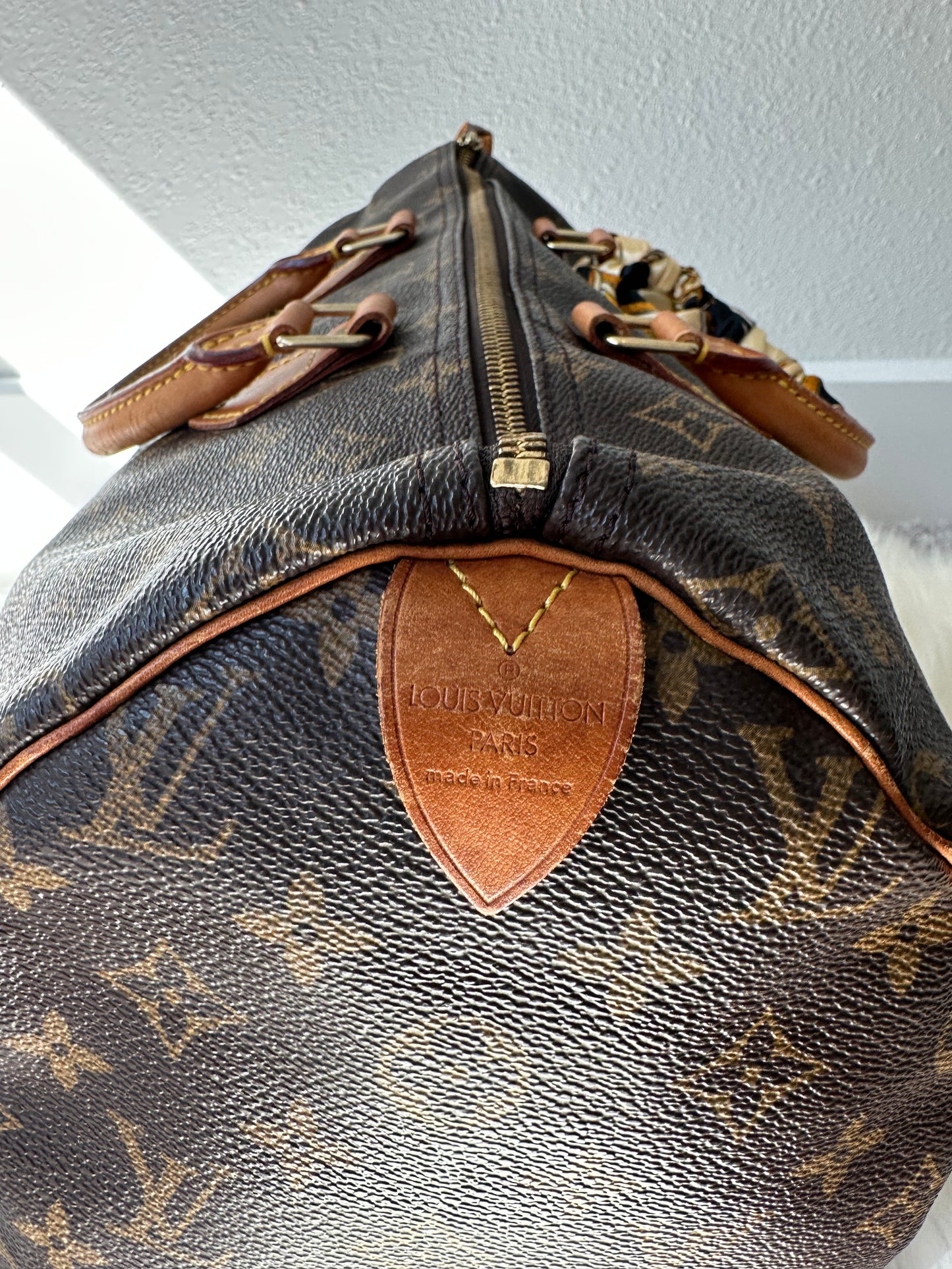 Pre-owned Authentic Louis Vuitton Speedy 40 Monogram Handbag