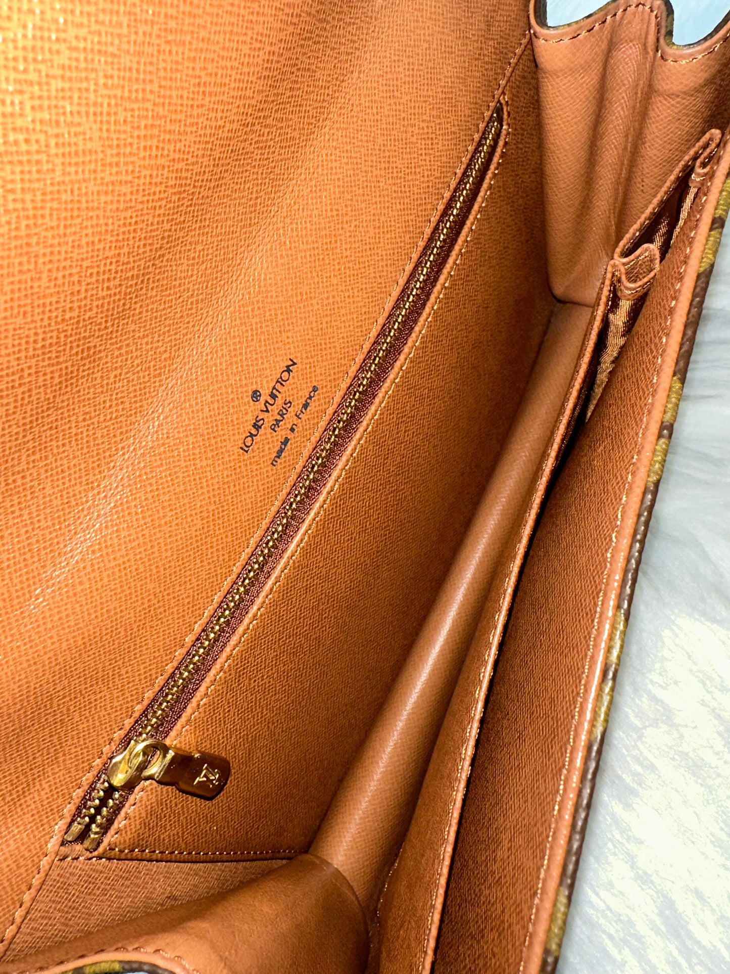 Pre-owned Authentic Louis Vuitton Pochette Dame Monogram Clutch Bag