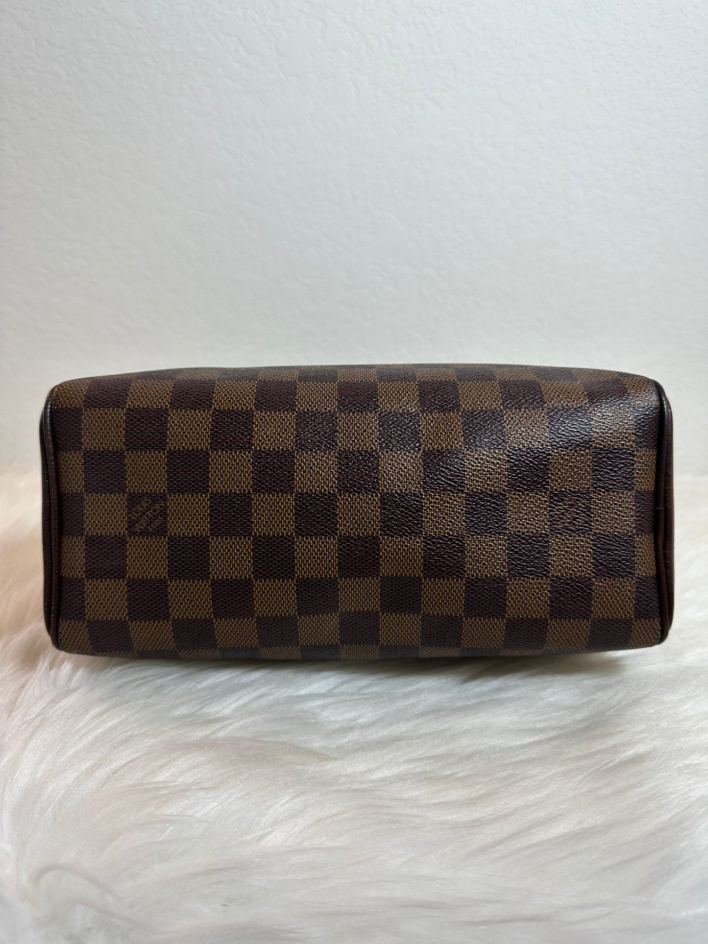 Pre-owned Authentic Louis Vuitton Brera Damier Ebene Handbag