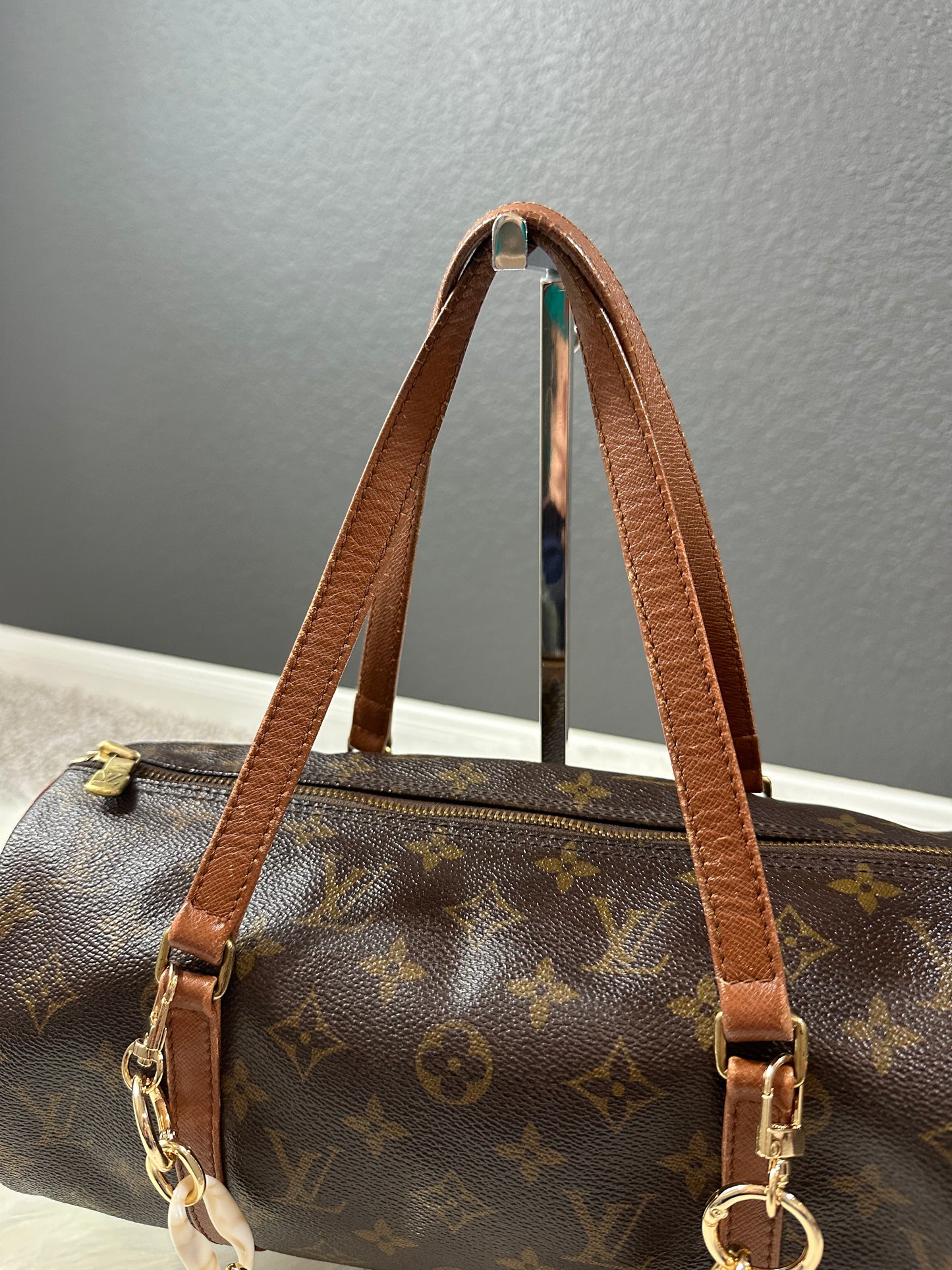 Pre-owned Authentic Louis Vuitton Papillon 30 Monogram Handbag