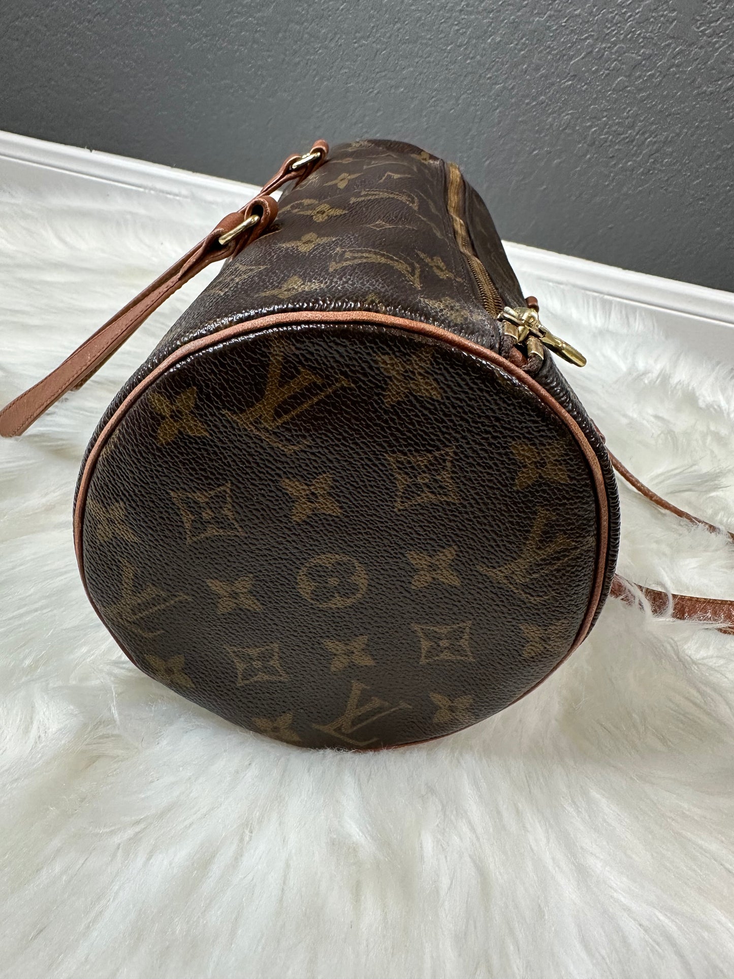 Pre-owned Authentic Louis Vuitton Papillon 30 Monogram Handbag