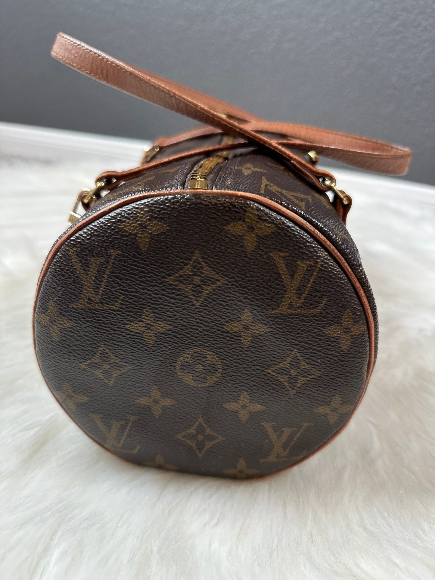 Pre-owned Authentic Louis Vuitton Papillon 30 Monogram Handbag
