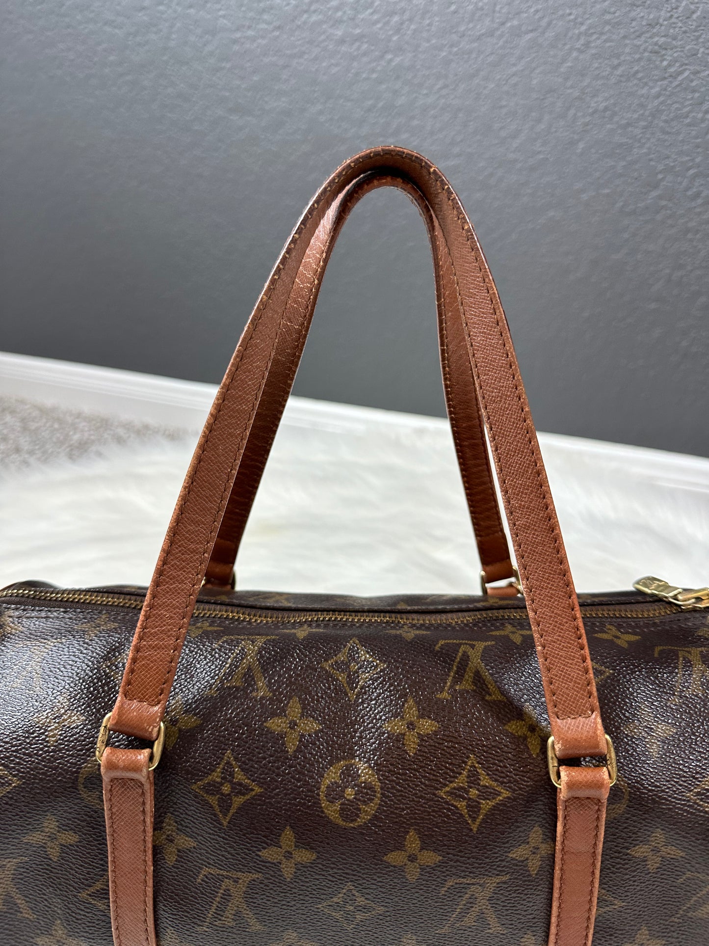 Pre-owned Authentic Louis Vuitton Papillon 30 Monogram Handbag