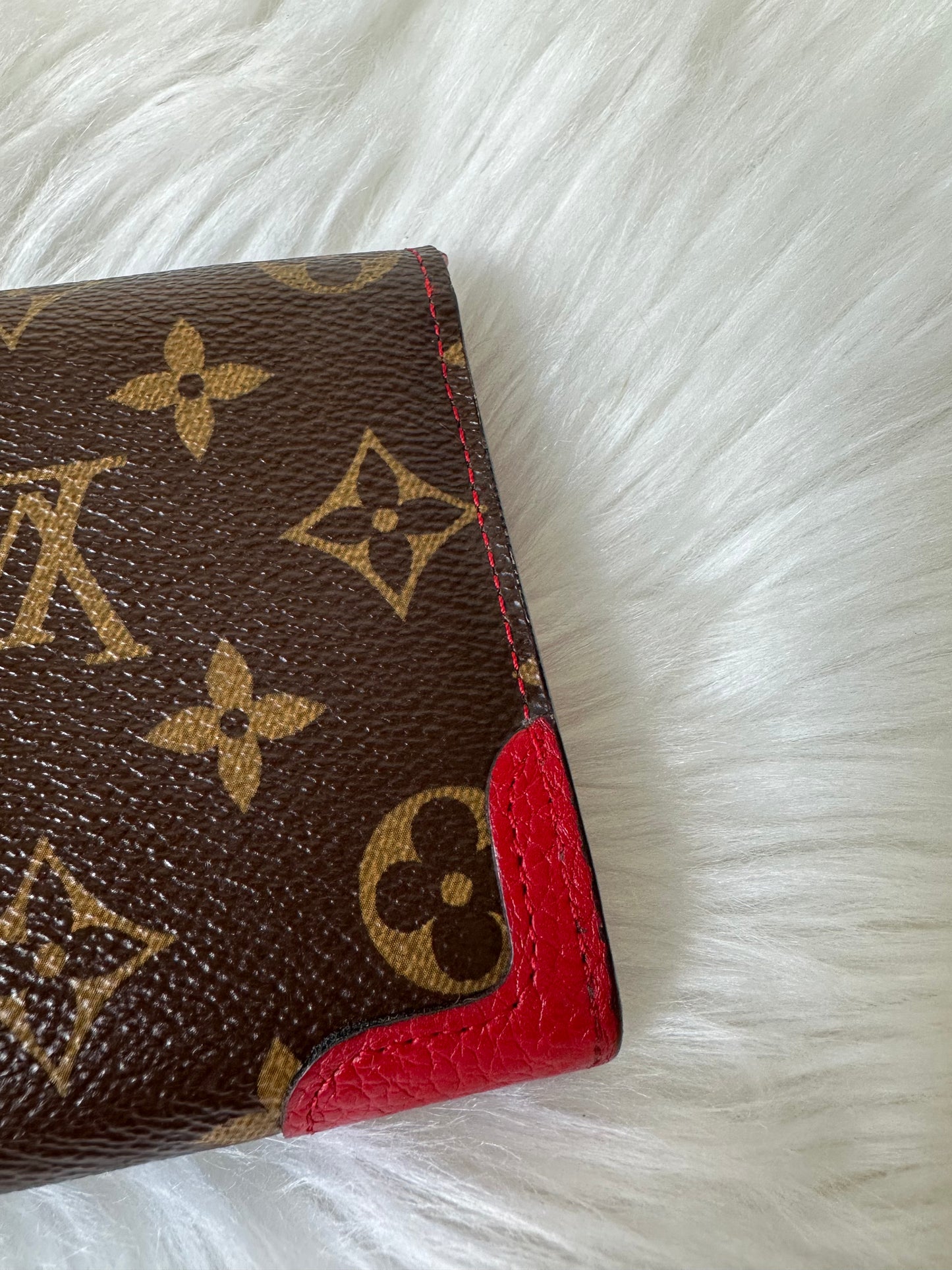 Pre-owned Authentic Louis Vuitton Monogram Sarah Retiro Long Wallet