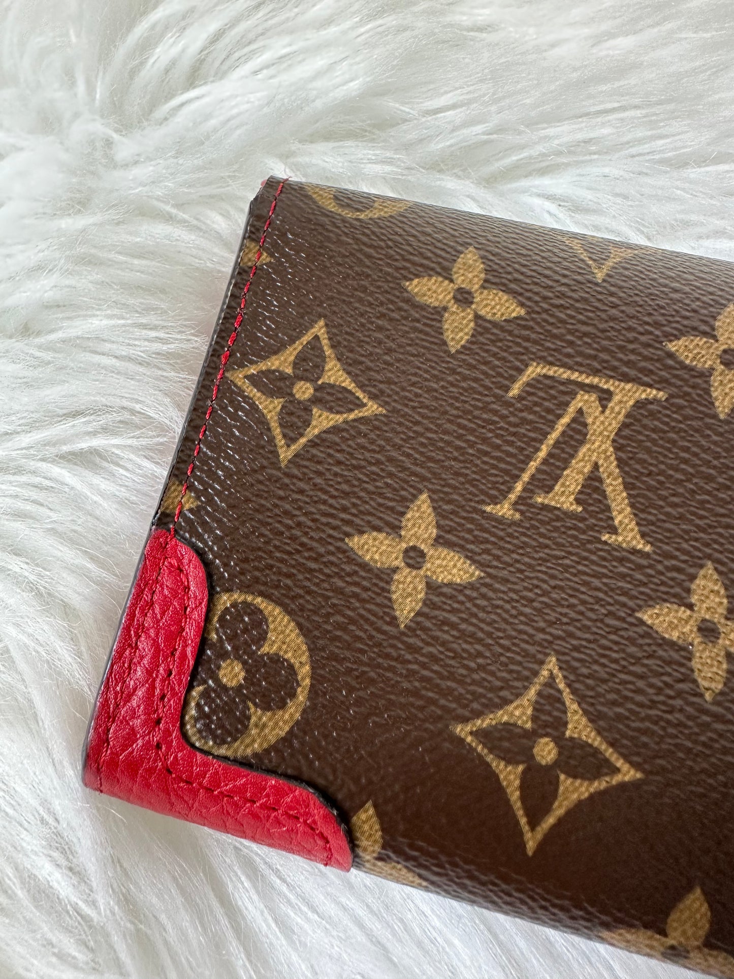 Pre-owned Authentic Louis Vuitton Monogram Sarah Retiro Long Wallet