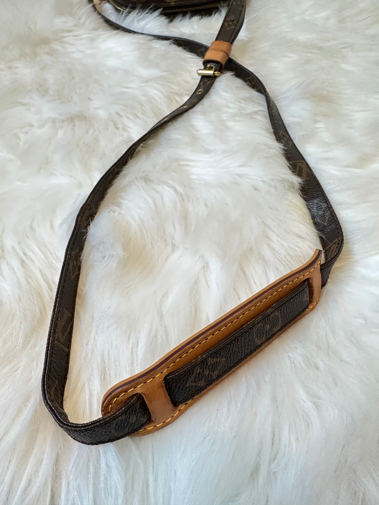 Pre-owned Authentic Louis Vuitton Danube Monogram Crossbody Bag
