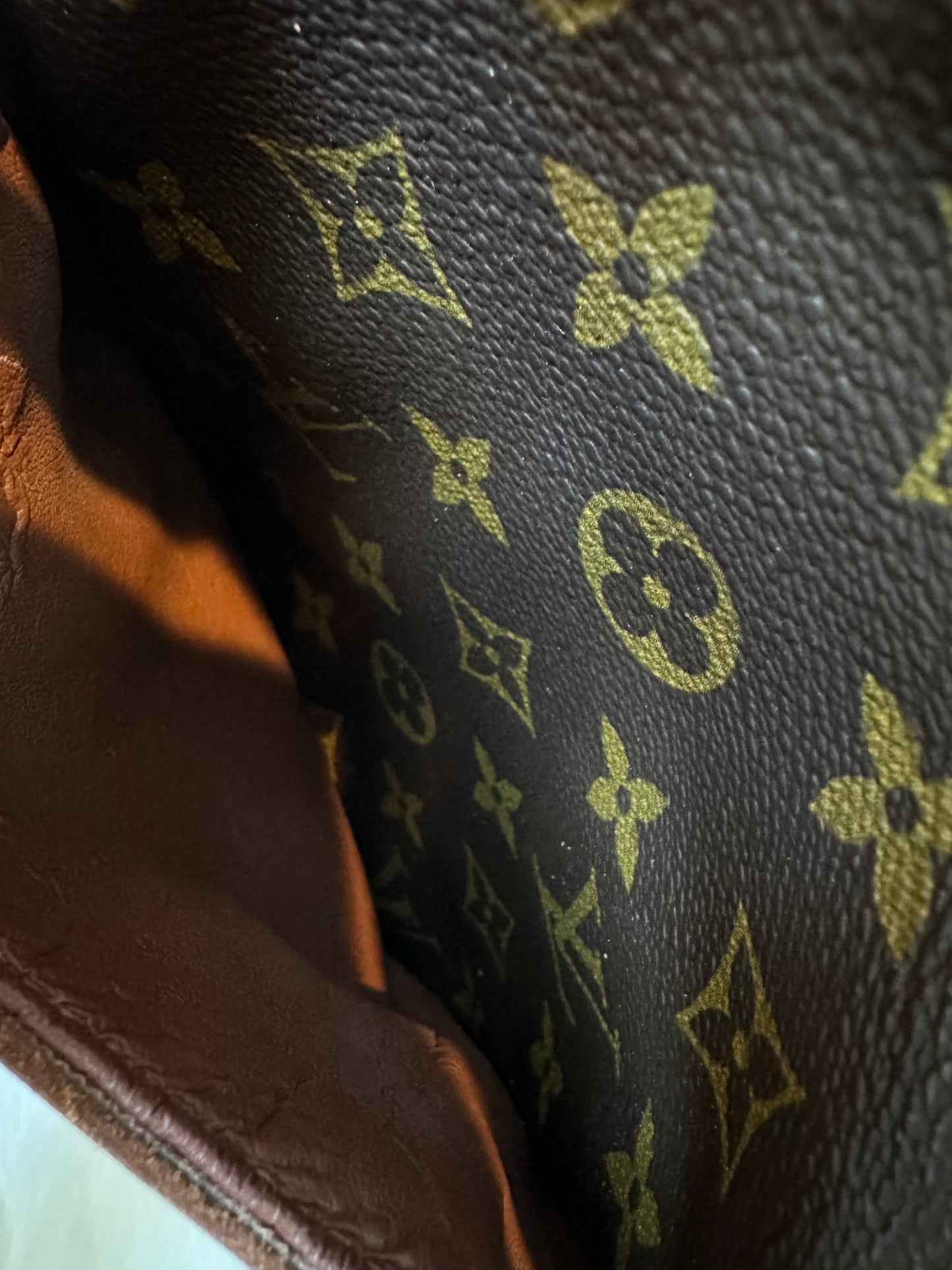 Pre-owned Authentic Louis Vuitton Danube Monogram Crossbody Bag