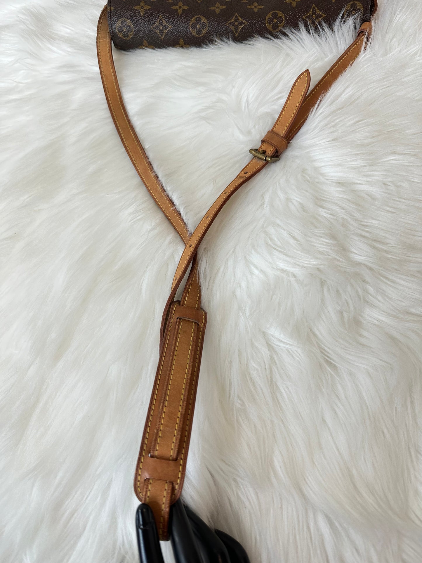 Pre-owned Authentic Louis Vuitton Saint Germain 28 Monogram Shoulder / Crossbody Bag