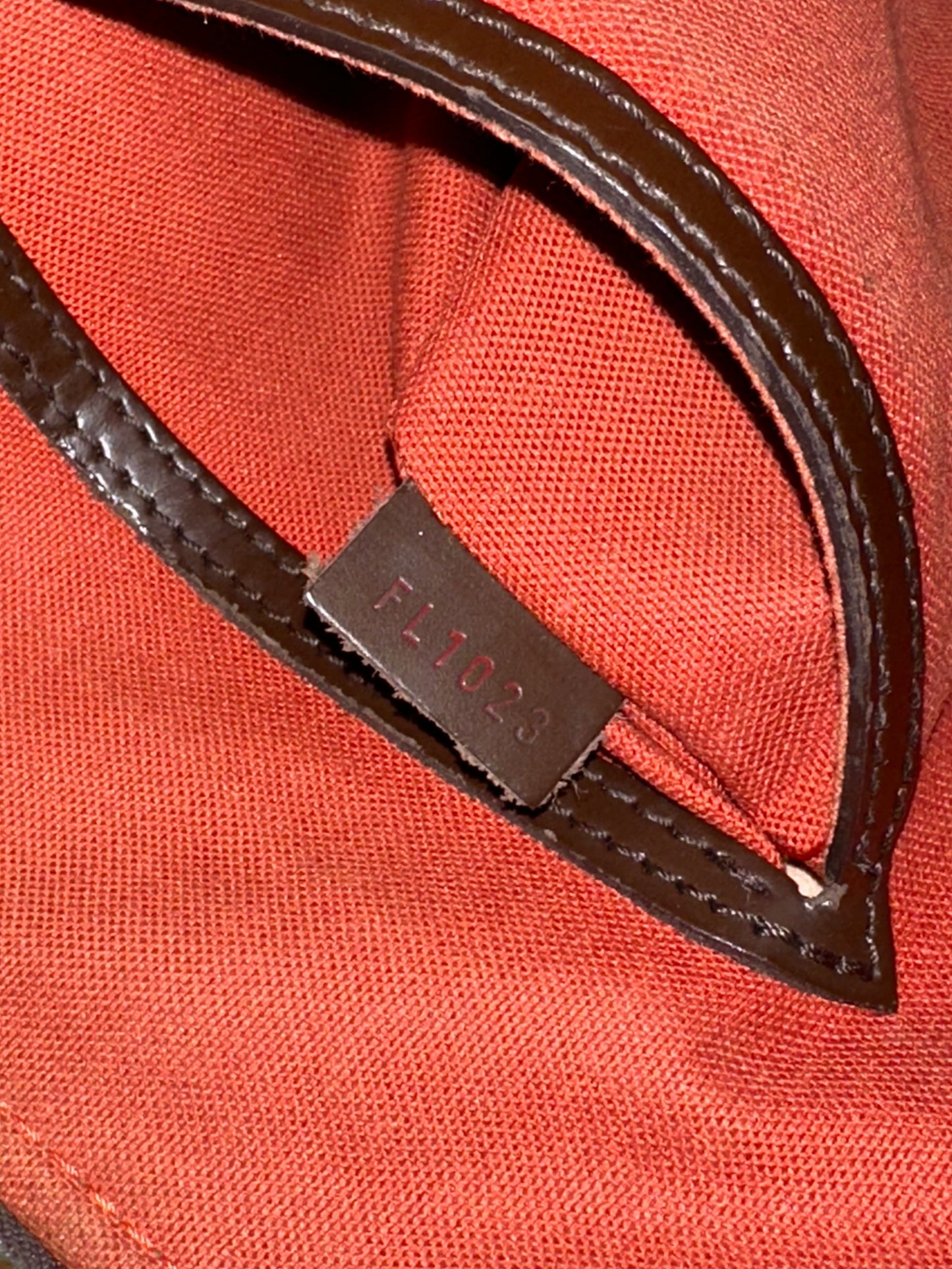 Pre-owned Authentic Louis Vuitton Alma PM Damier Ebene Handbag