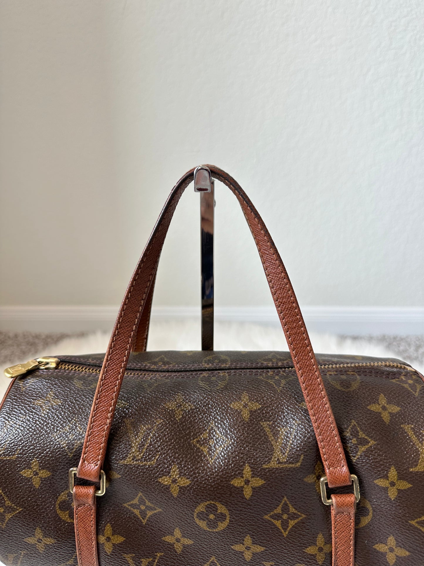 Pre-owned Vintage Authentic Louis Vuitton Papillon 26 Monogram Handbag