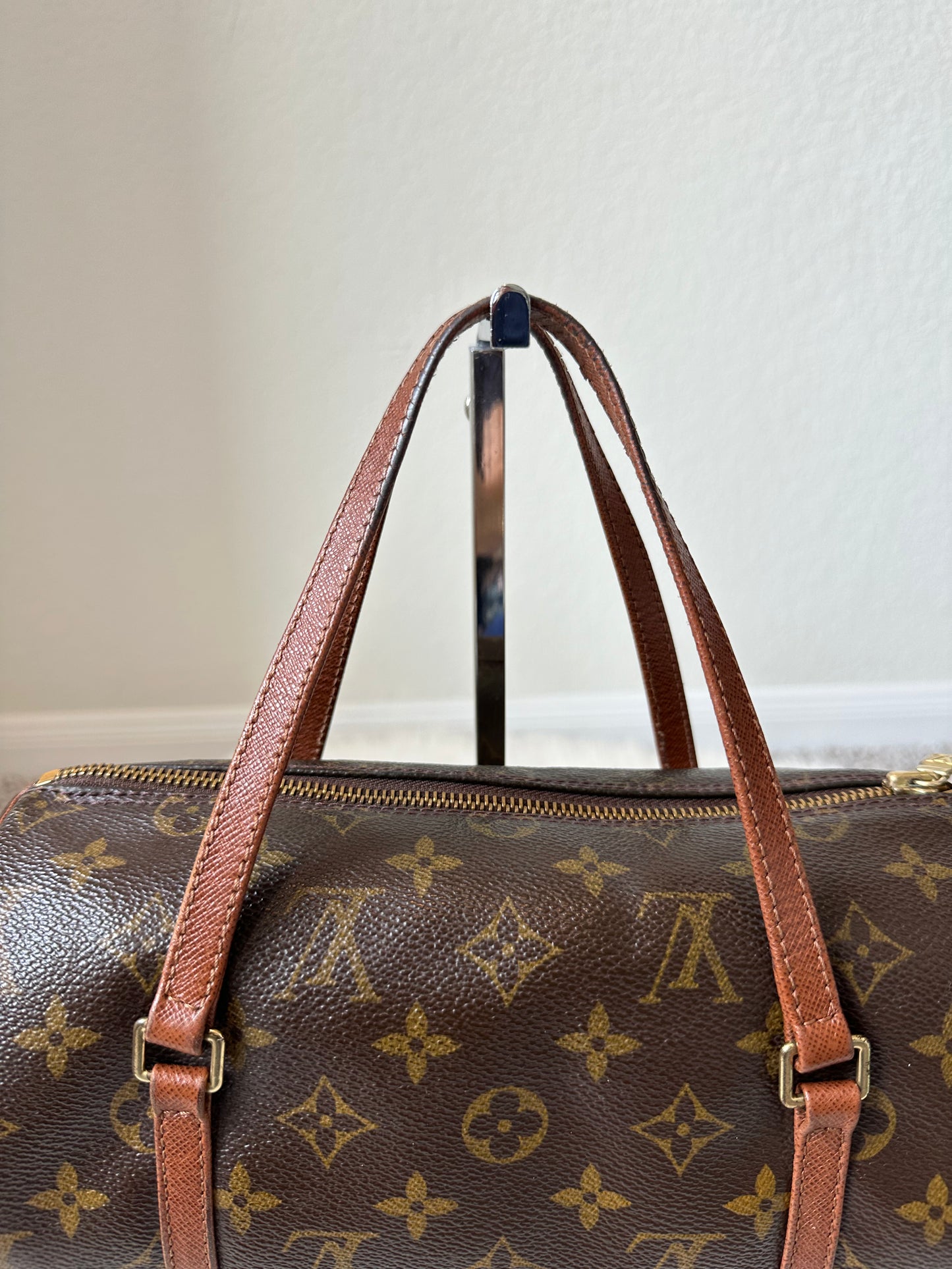 Pre-owned Vintage Authentic Louis Vuitton Papillon 26 Monogram Handbag