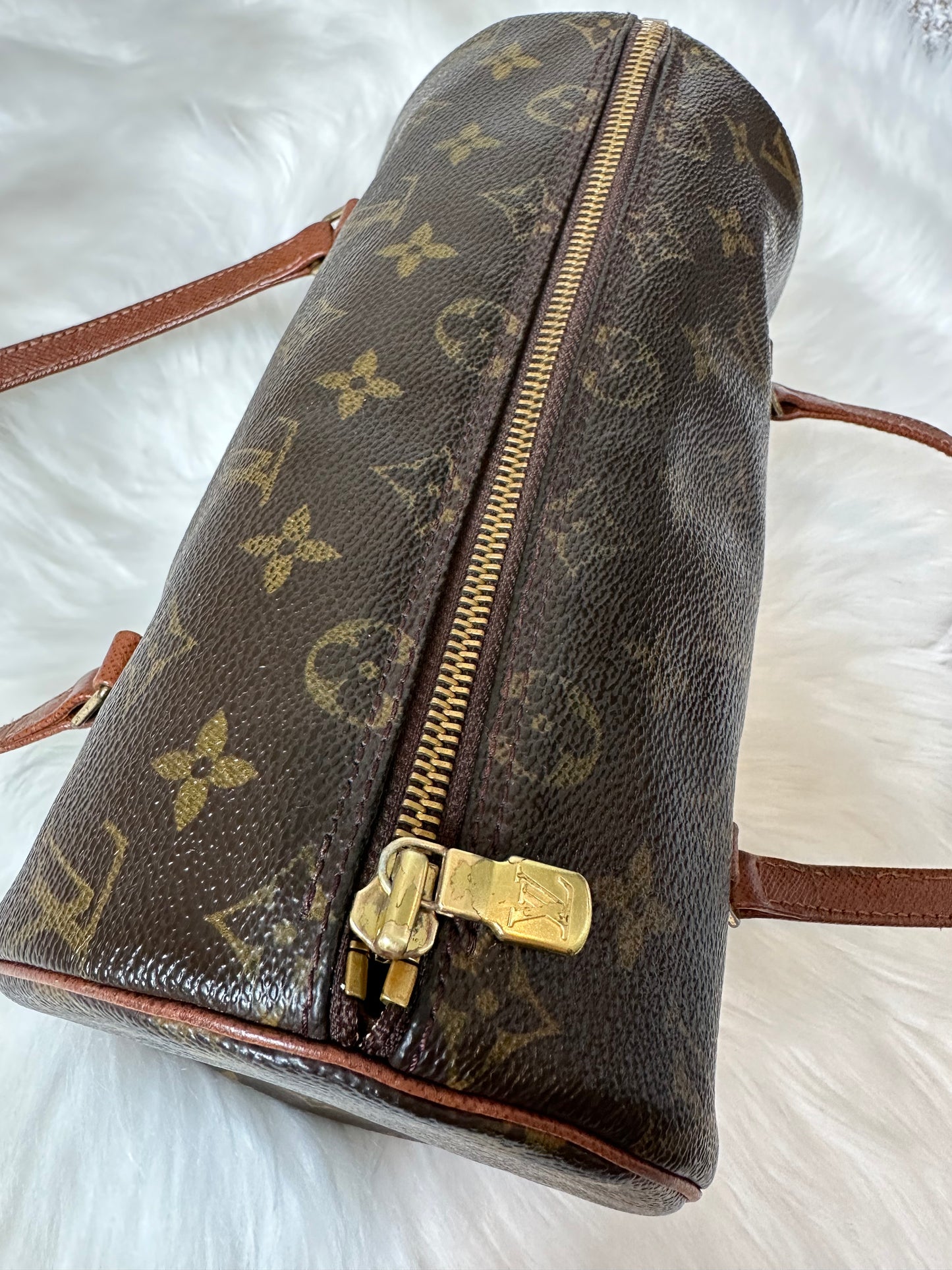 Pre-owned Vintage Authentic Louis Vuitton Papillon 26 Monogram Handbag