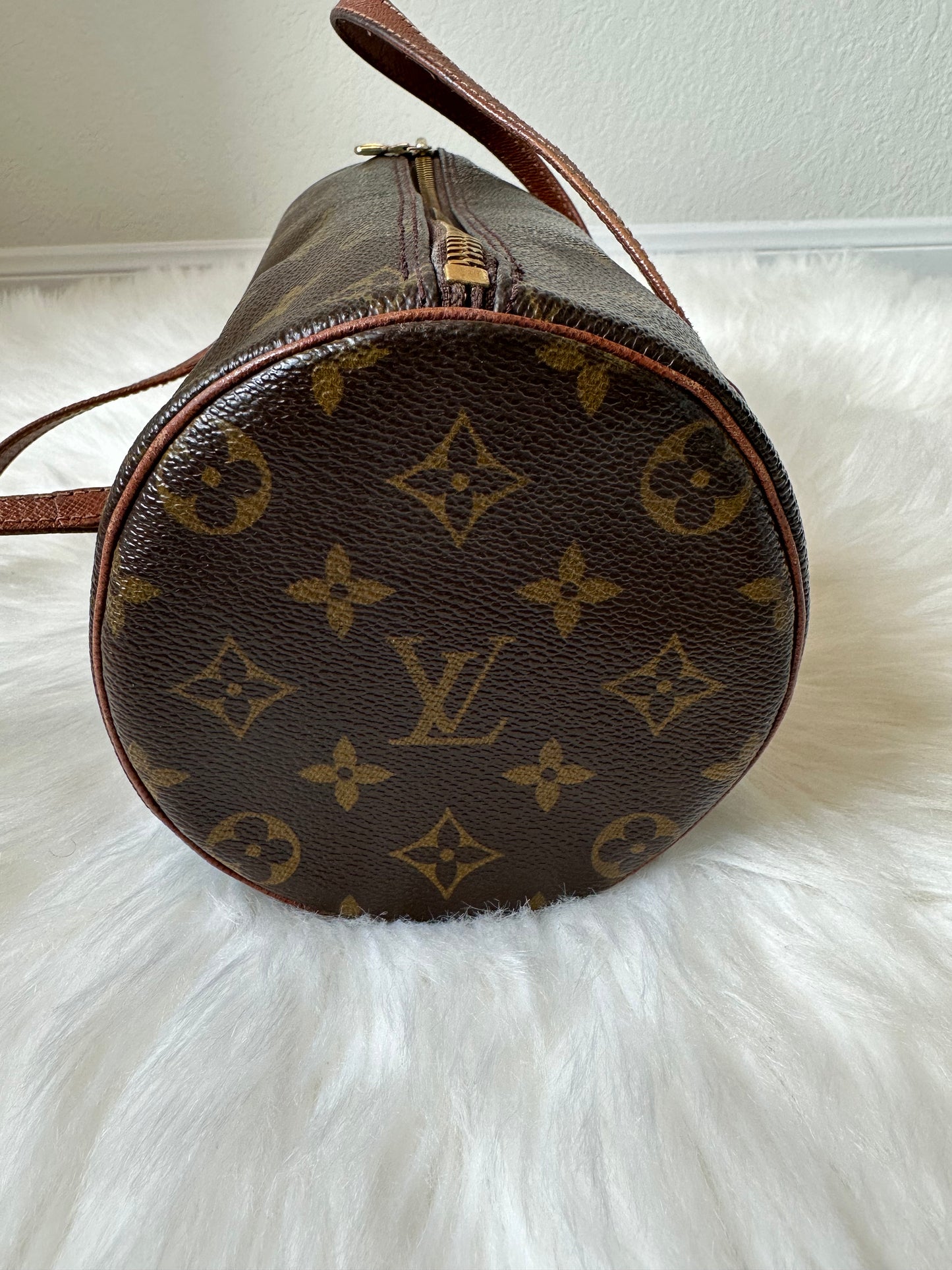 Pre-owned Vintage Authentic Louis Vuitton Papillon 26 Monogram Handbag