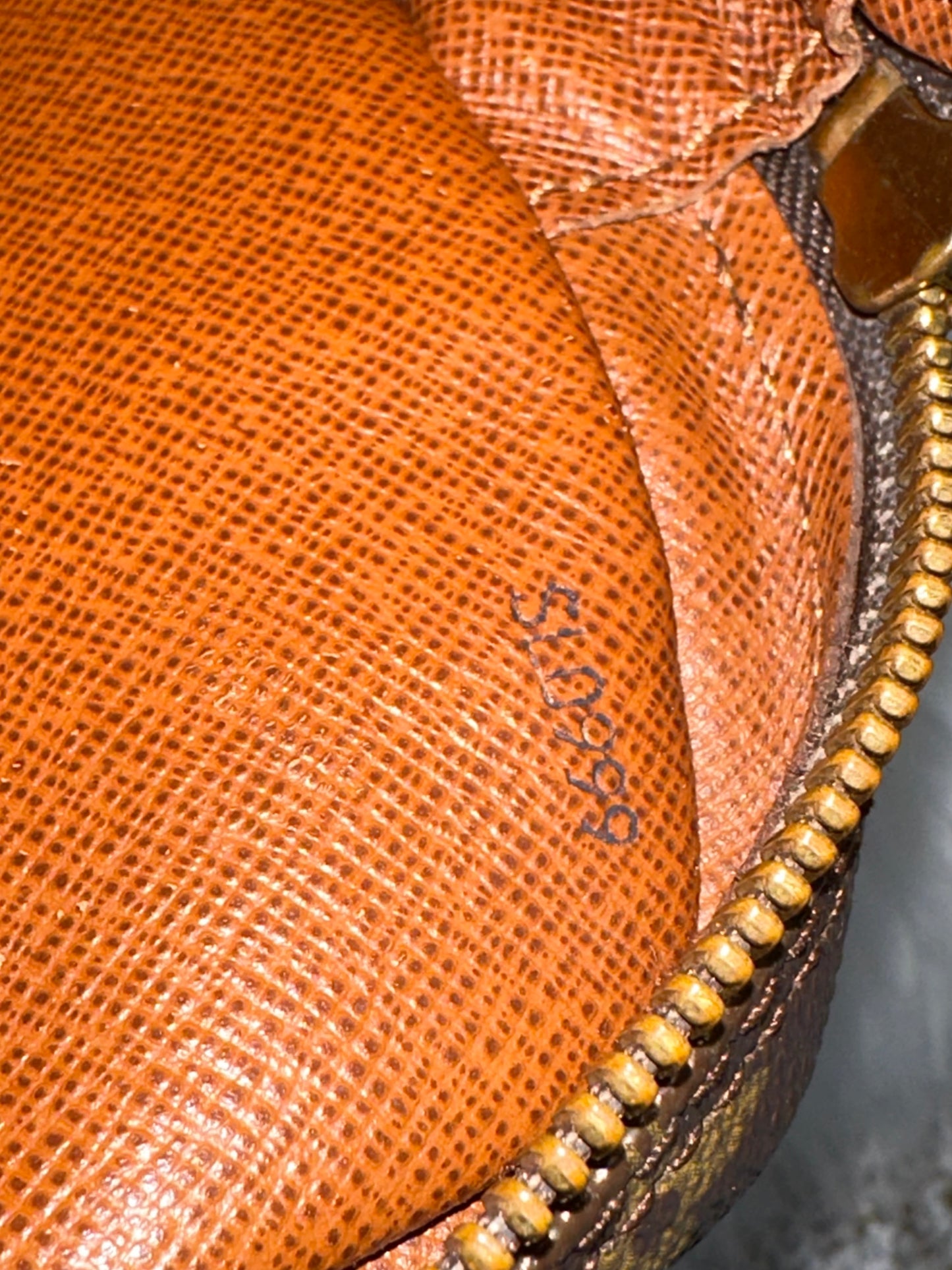 Pre-owned Authentic Louis Vuitton Danube Monogram Crossbody Bag