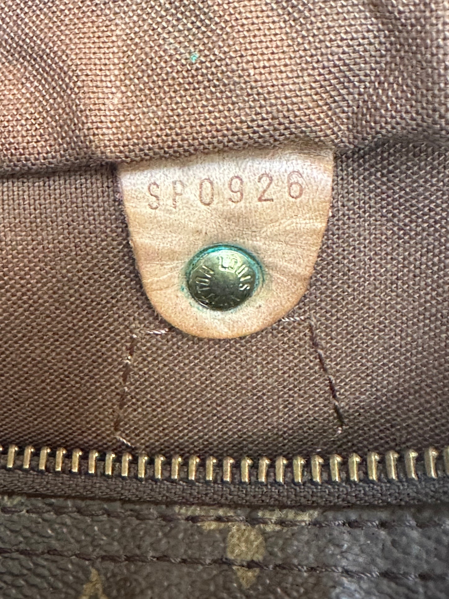 Pre-owned Authentic Louis Vuitton Speedy 30 Monogram Handbag