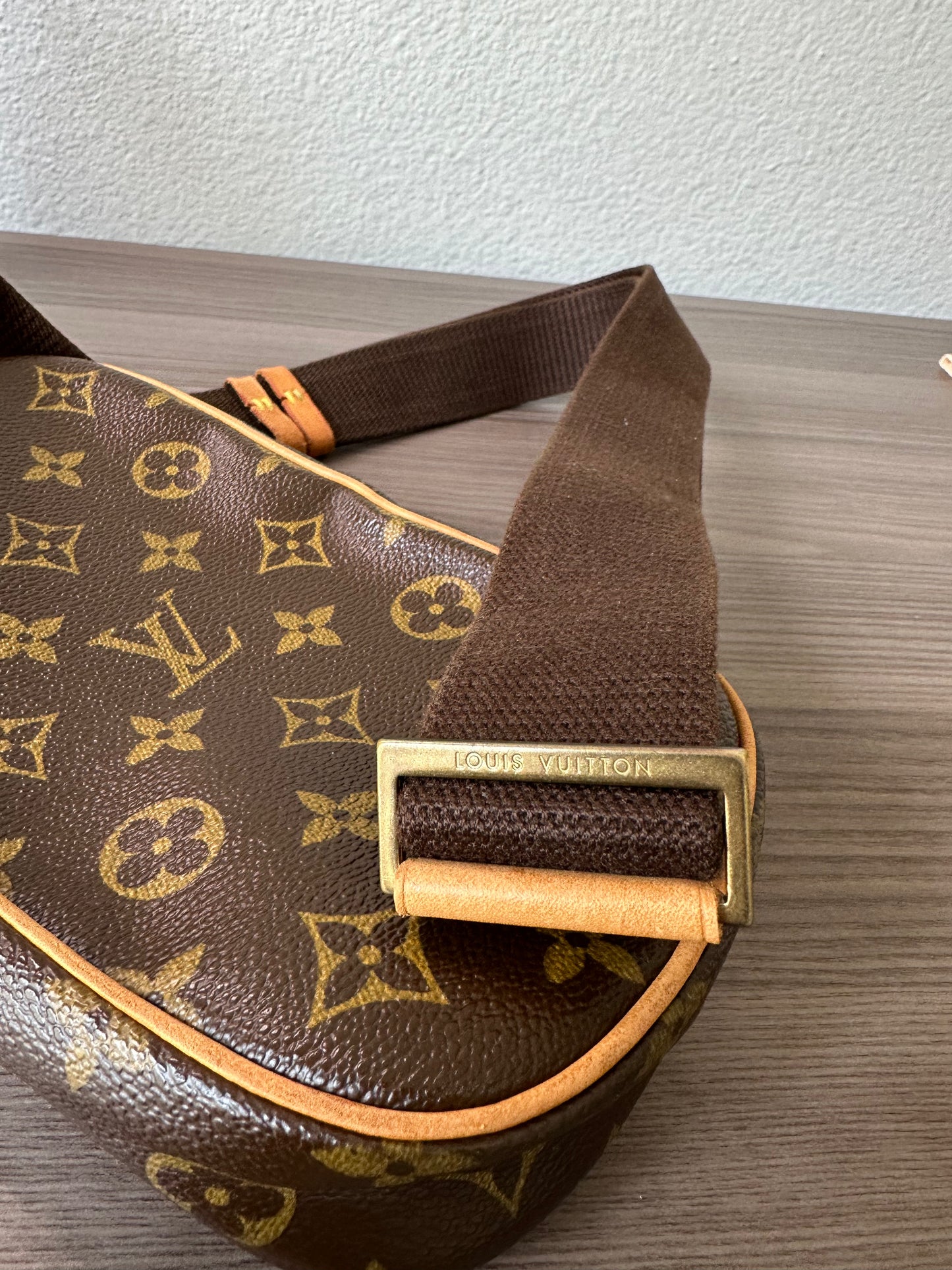 Pre-owned Authentic Louis Vuitton Pochette Gange Monogram Bum Bag
