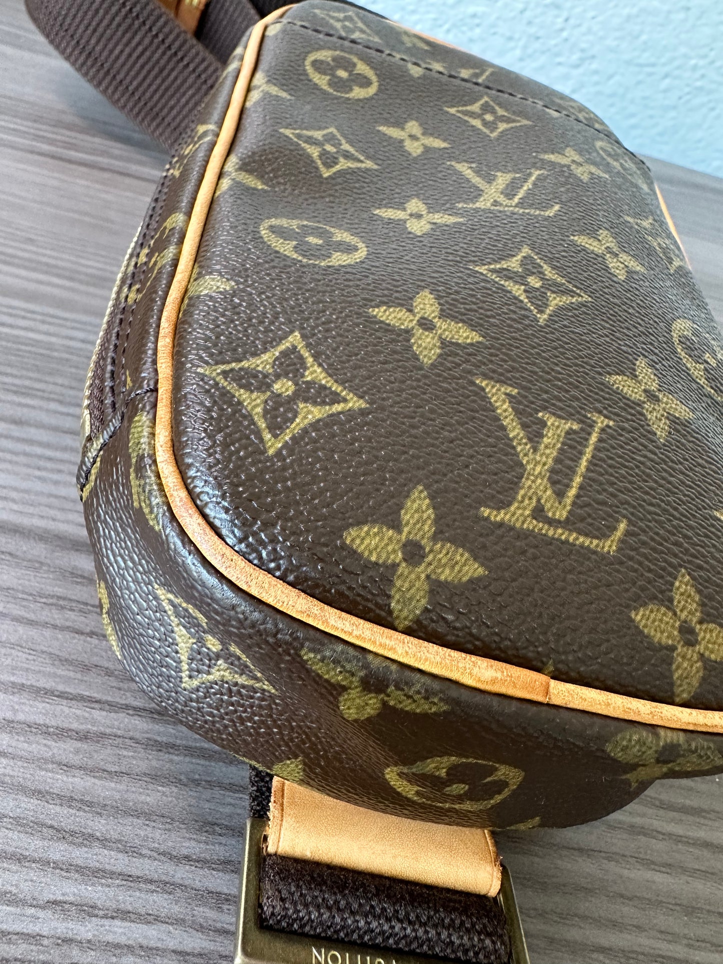Pre-owned Authentic Louis Vuitton Pochette Gange Monogram Bum Bag